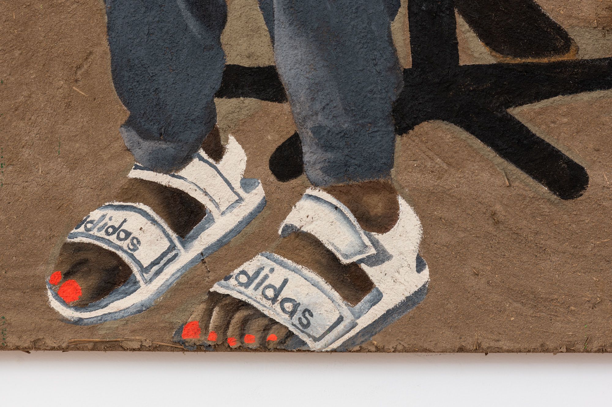 Yosi con Abuelita, detail