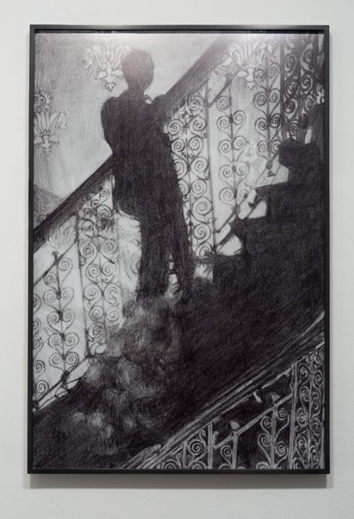 Untitled (Isaac Julien_Film Noir Staircase_1987)