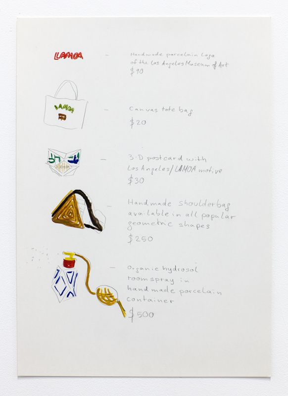 Alice Könitz, LAMOA (Los Angeles Museum of Art) Museum Store, detail