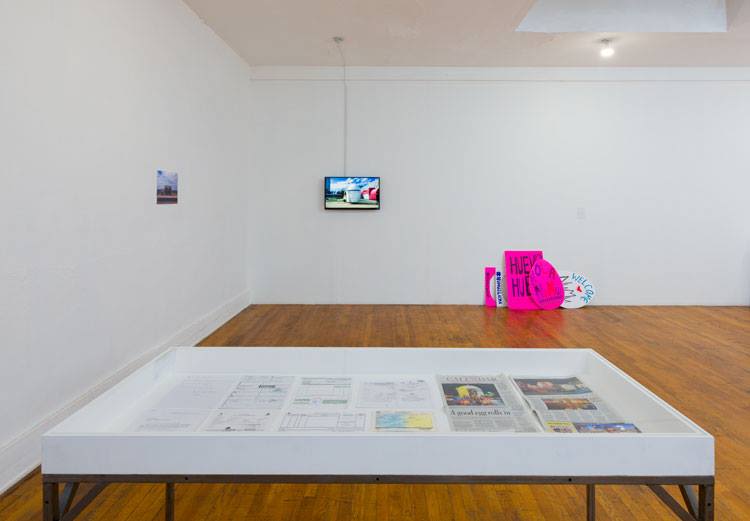 Installation view