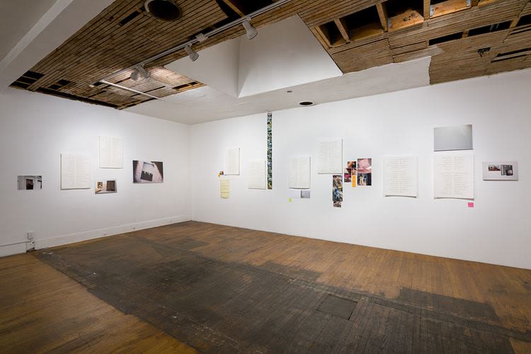 Installation view