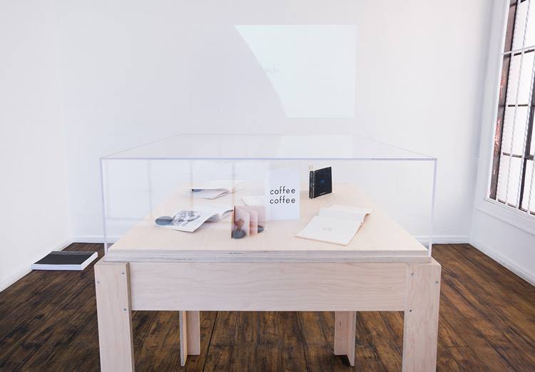 Aram Saroyan, Installation view