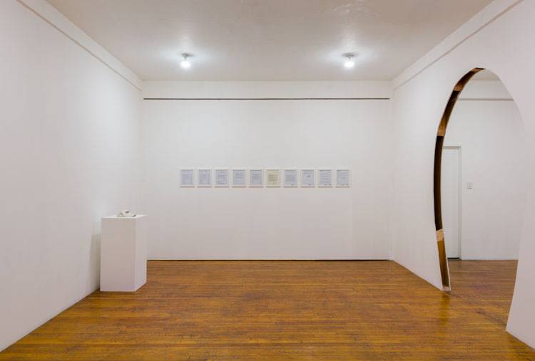 Installation view