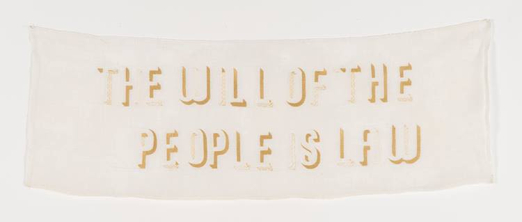 Fiona Jack, The Will of the People is Law