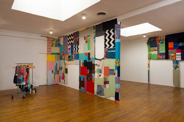 Mother Cloth, Installation view (week 6)