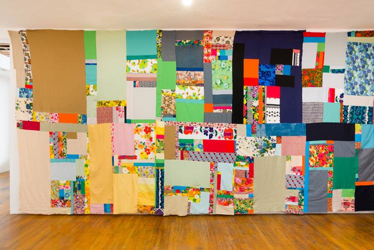 Mother Cloth, Installation view (week 1)