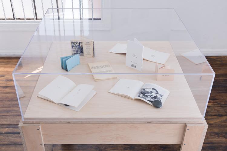 Aram Saroyan, Vitrine