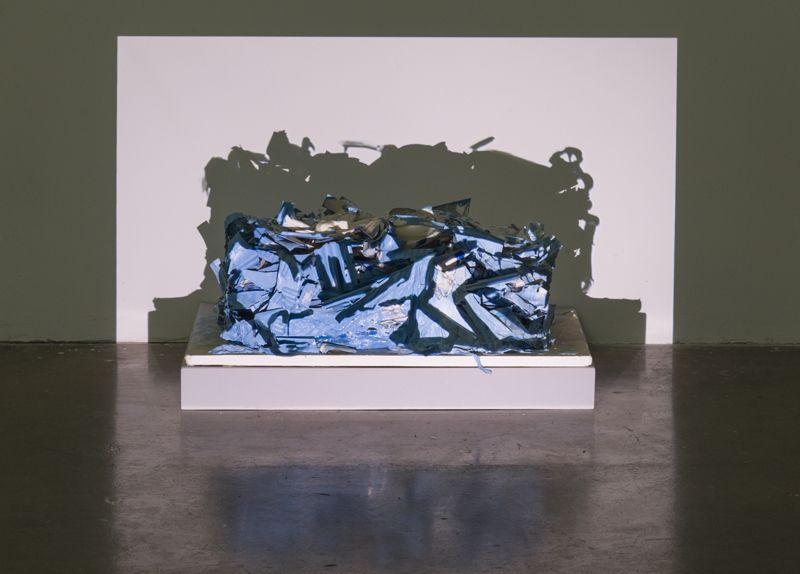Bessie Kunath, The Covering Up of “Plastic Parts Block in Blue” 