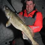 Shallow Walleye at Early Ice