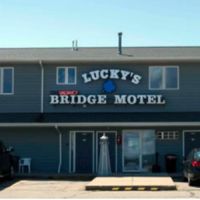 Business Card: Lucky's Bridge Motel