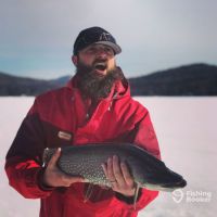 Business Card: Battle Fish Charters  -  Ice Fishing