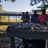 Business Card: lake fork kings of catfish