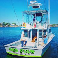 Business Card: Contact Front Charters - Bad Fish