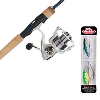Pflueger Trion Fenwick Eagle Spinning Combo with Bait Pack - SAVE $60
