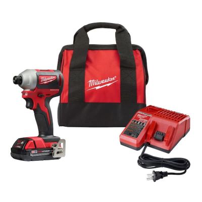 Milwaukee 18V Lithium-Ion Impact Driver Kit