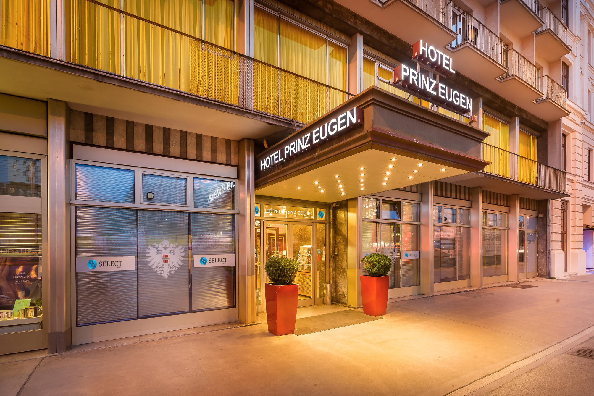 Palermo - Vienna, Aeroporto Internazionale di Vienna - Select Hotel Prinz Eugen Wien
Palermo - Vienna, Aeroporto Internazionale di Vienna - Select Hotel Prinz Eugen Wien