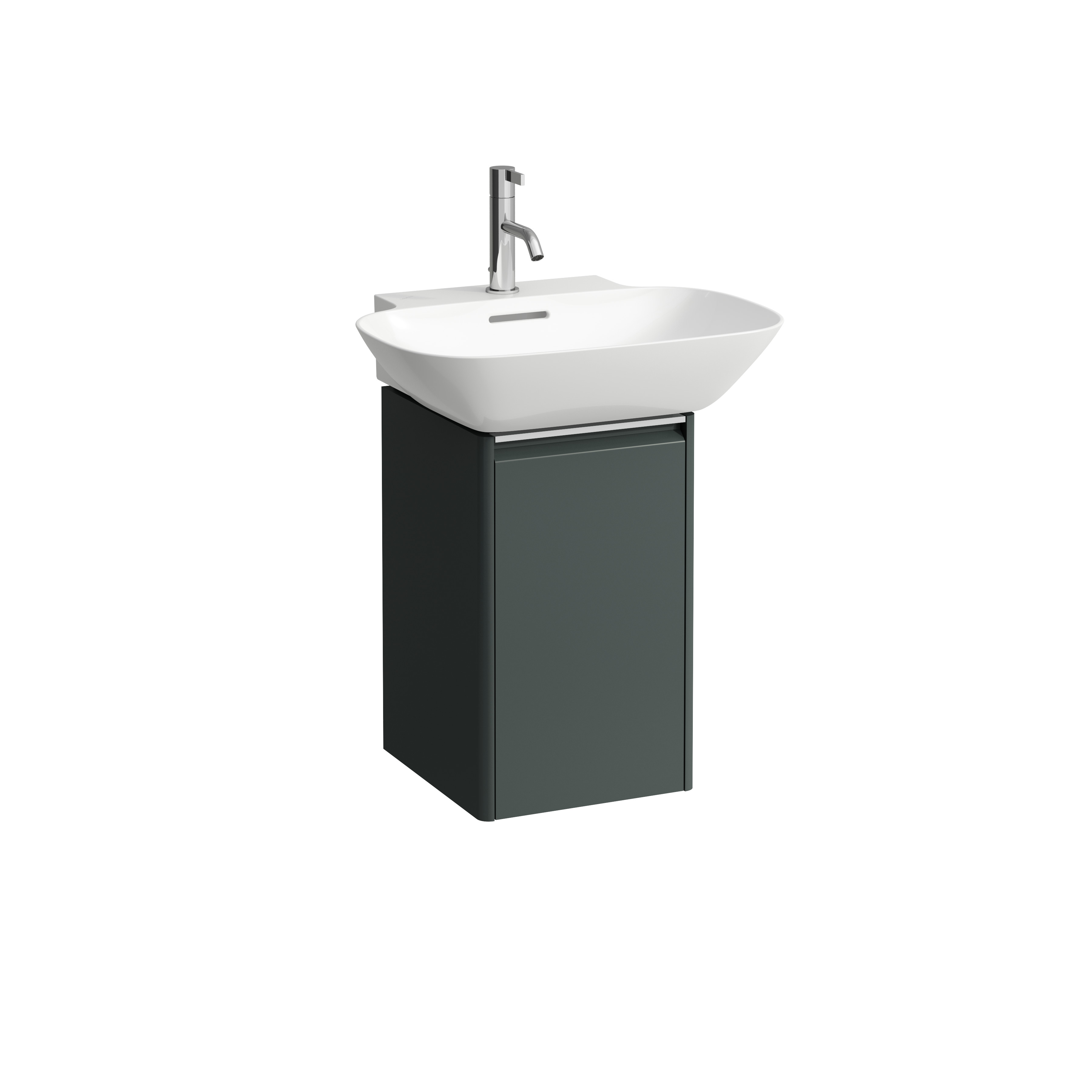 Vanity unit w/door base 56 trgr