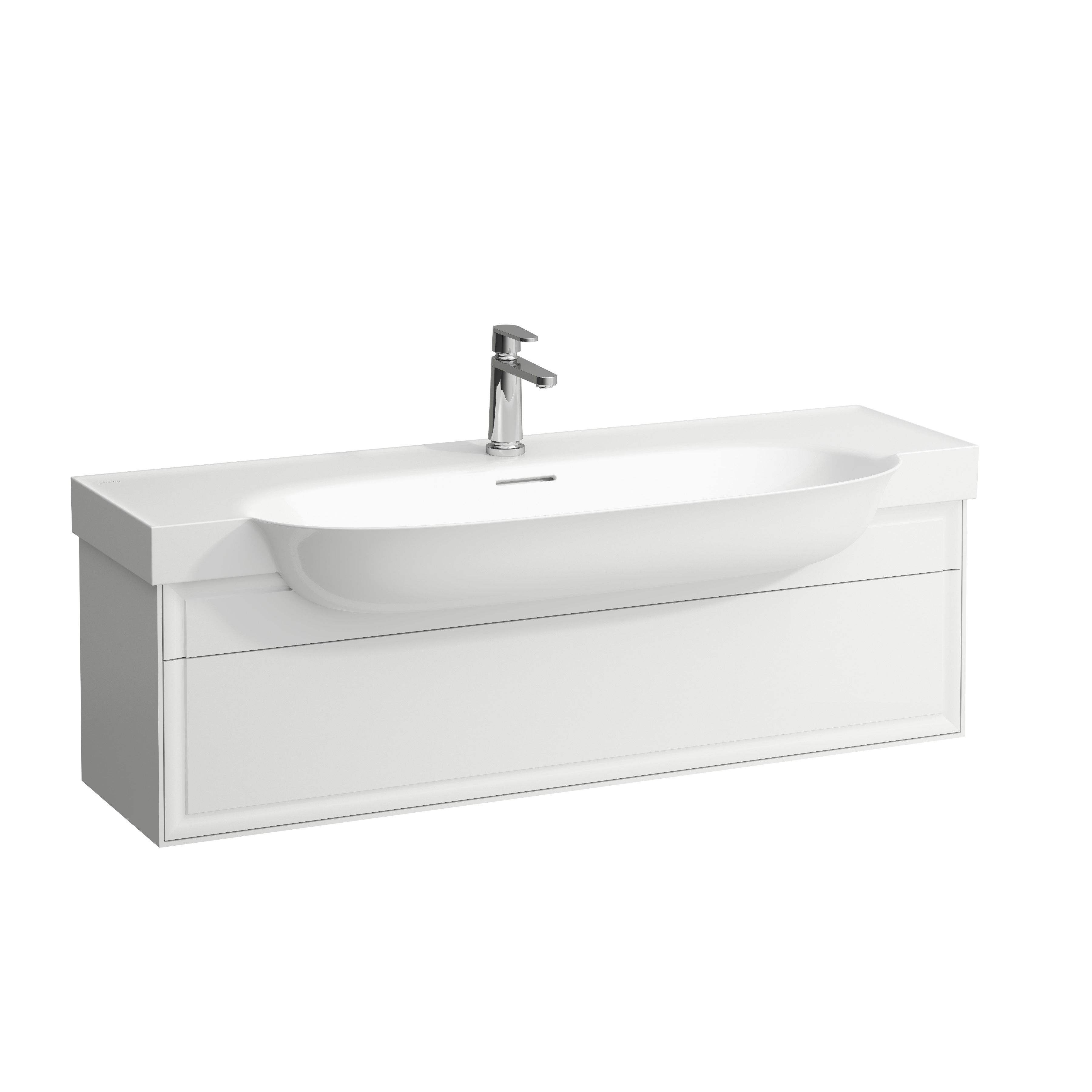 Meuble sous lavabo avec tiroir the new cl 120 blanc b