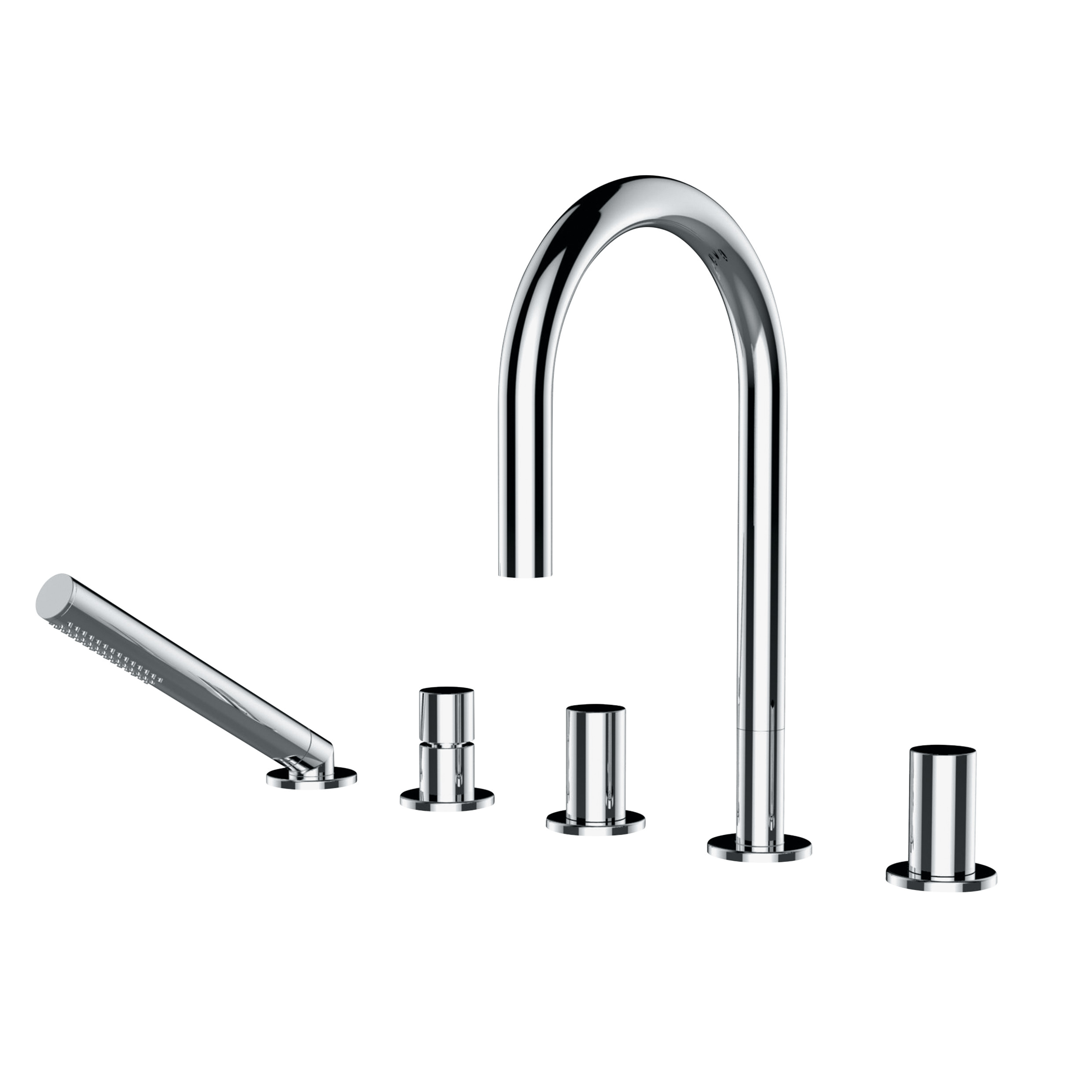 Kartell robinetterie baignoire 5 tr sans plaque