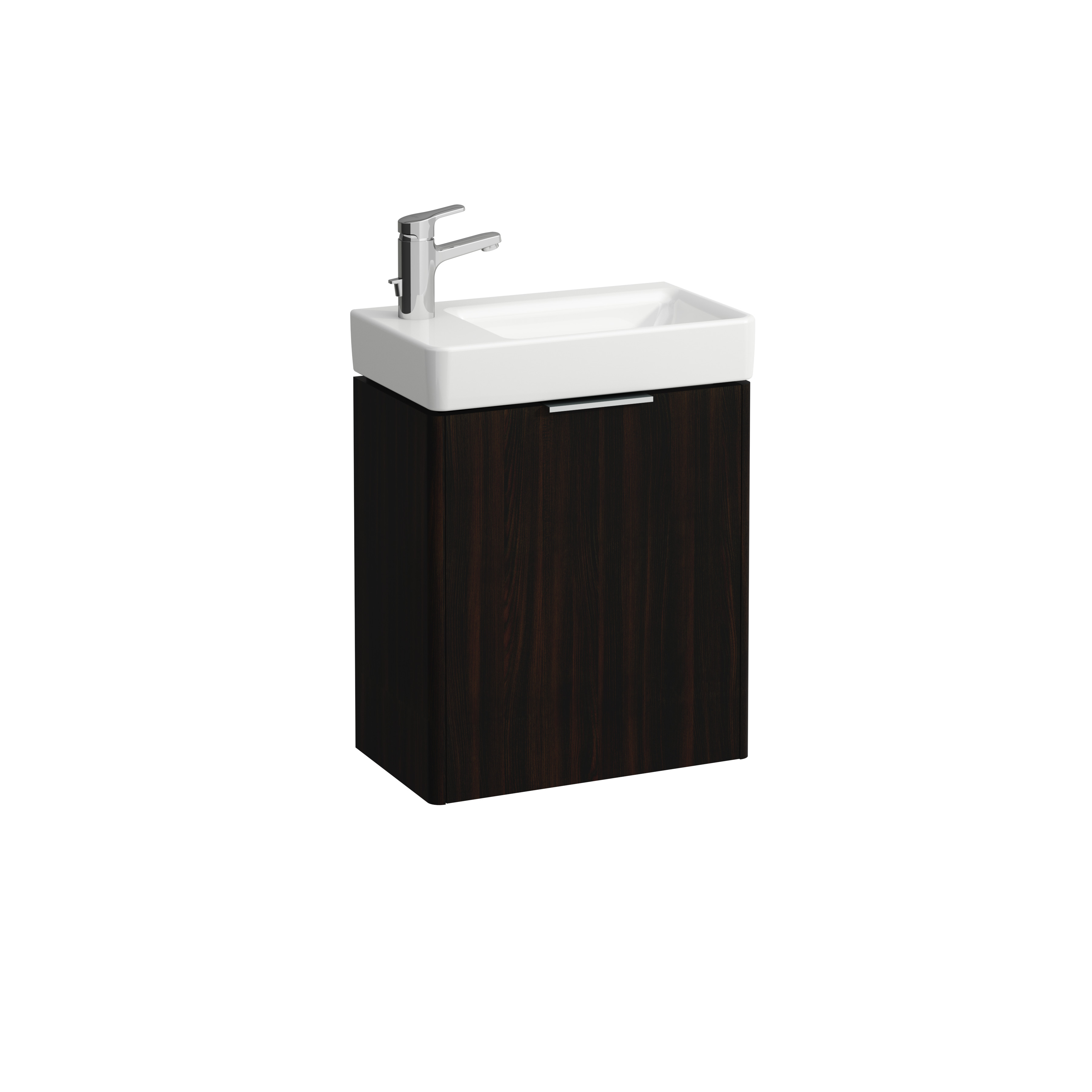 Meuble sous lavabo avec porte base 48 orme fo