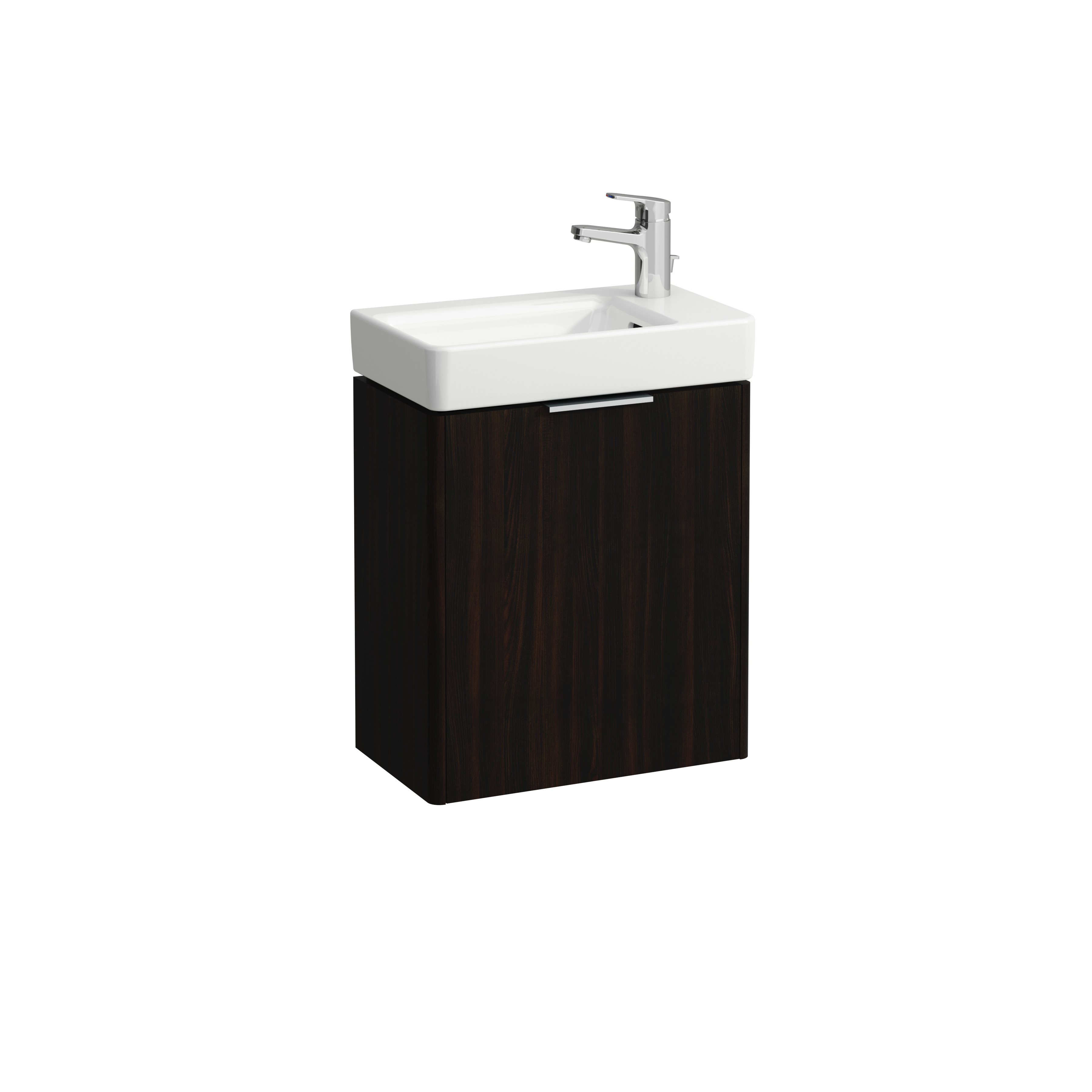 Meuble sous lavabo avec porte base 48 orme fo