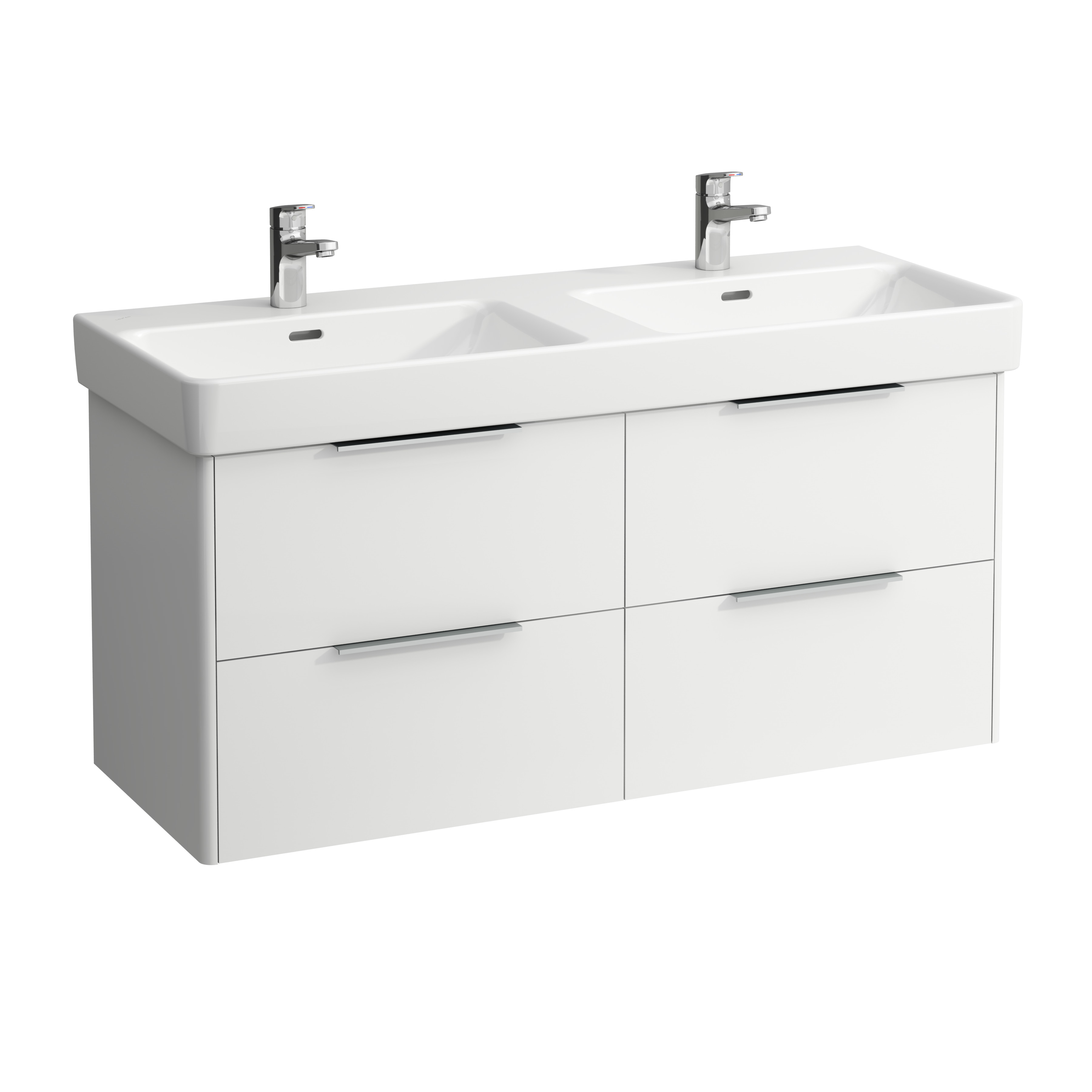 Meuble sous lavabo avec tiroir base 120 blanc m