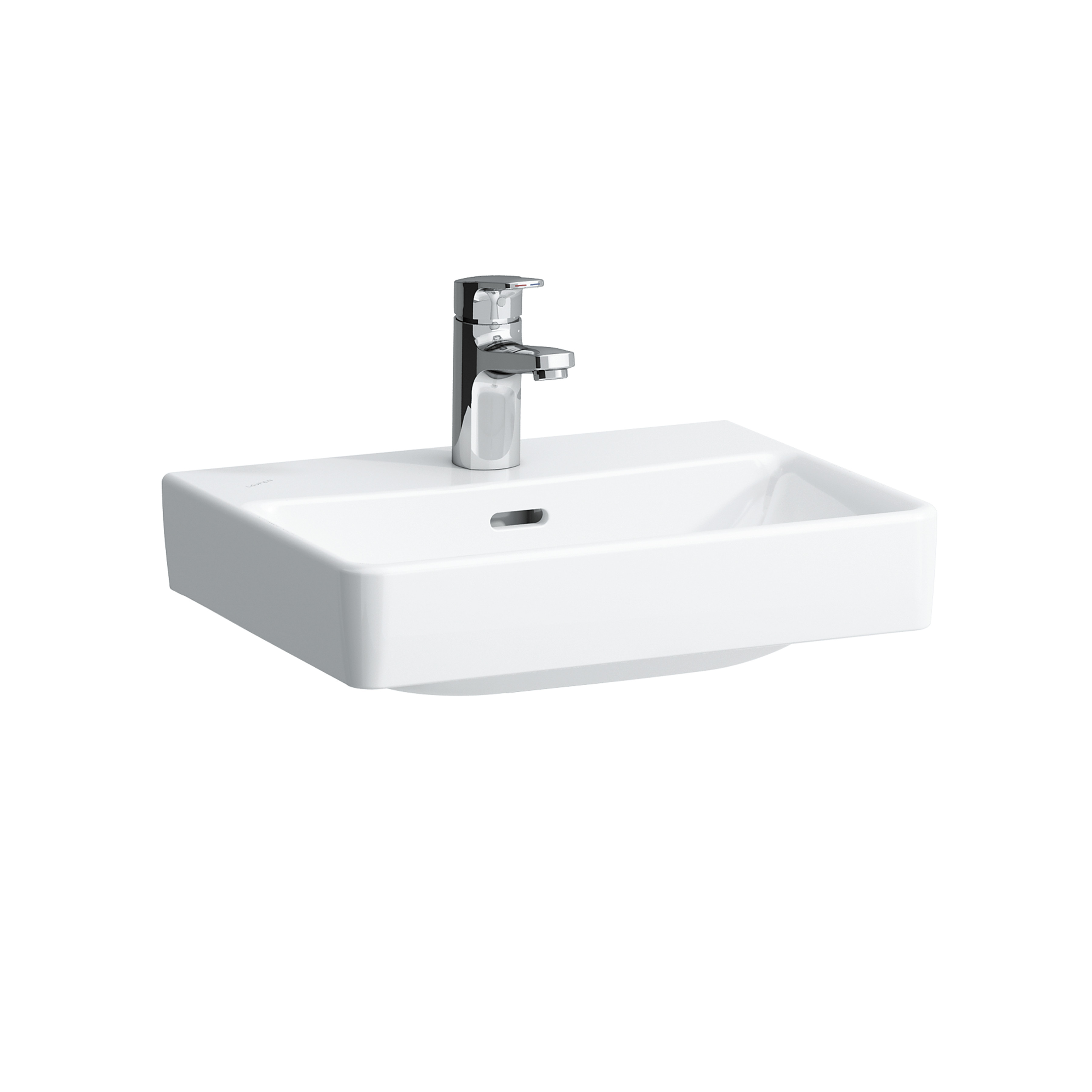 L.pro lave-mains à poser 45x34 p1tr blanc