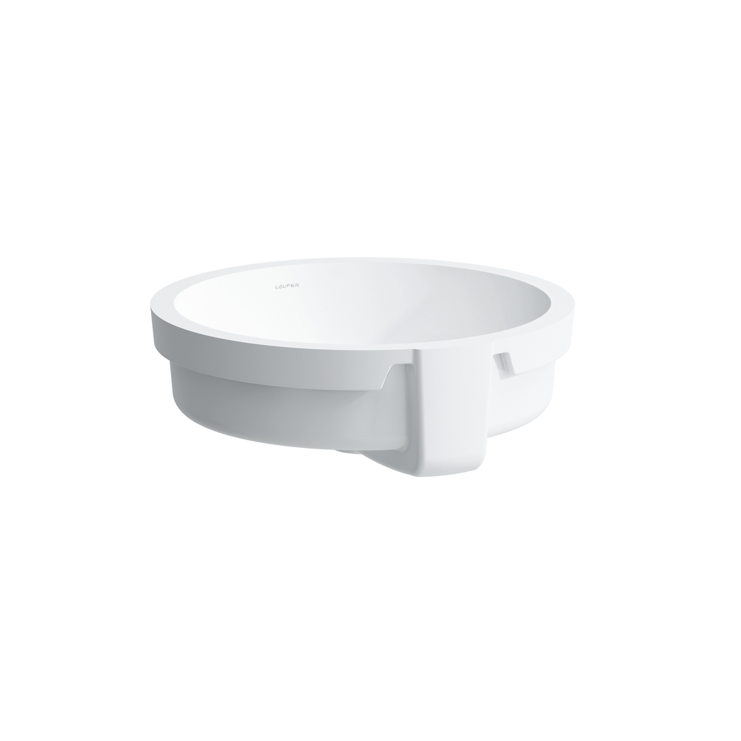 Lavabo à encastrer par dessous livingcity 40x40 blanc