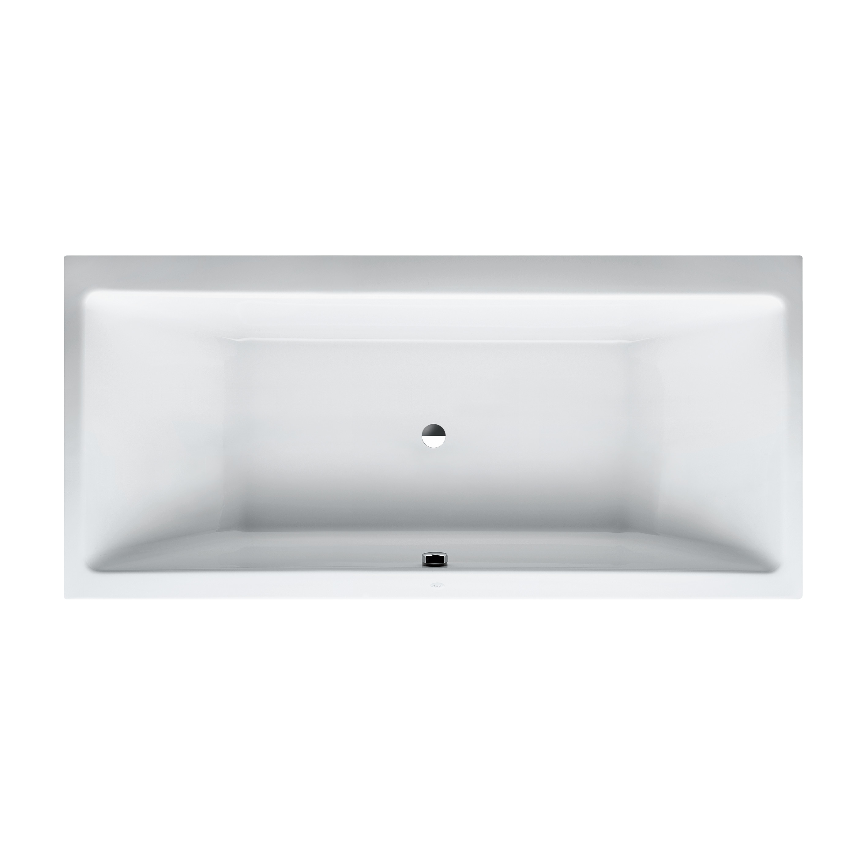 Laufen pro baignoire 190x190 avec pietement blanc