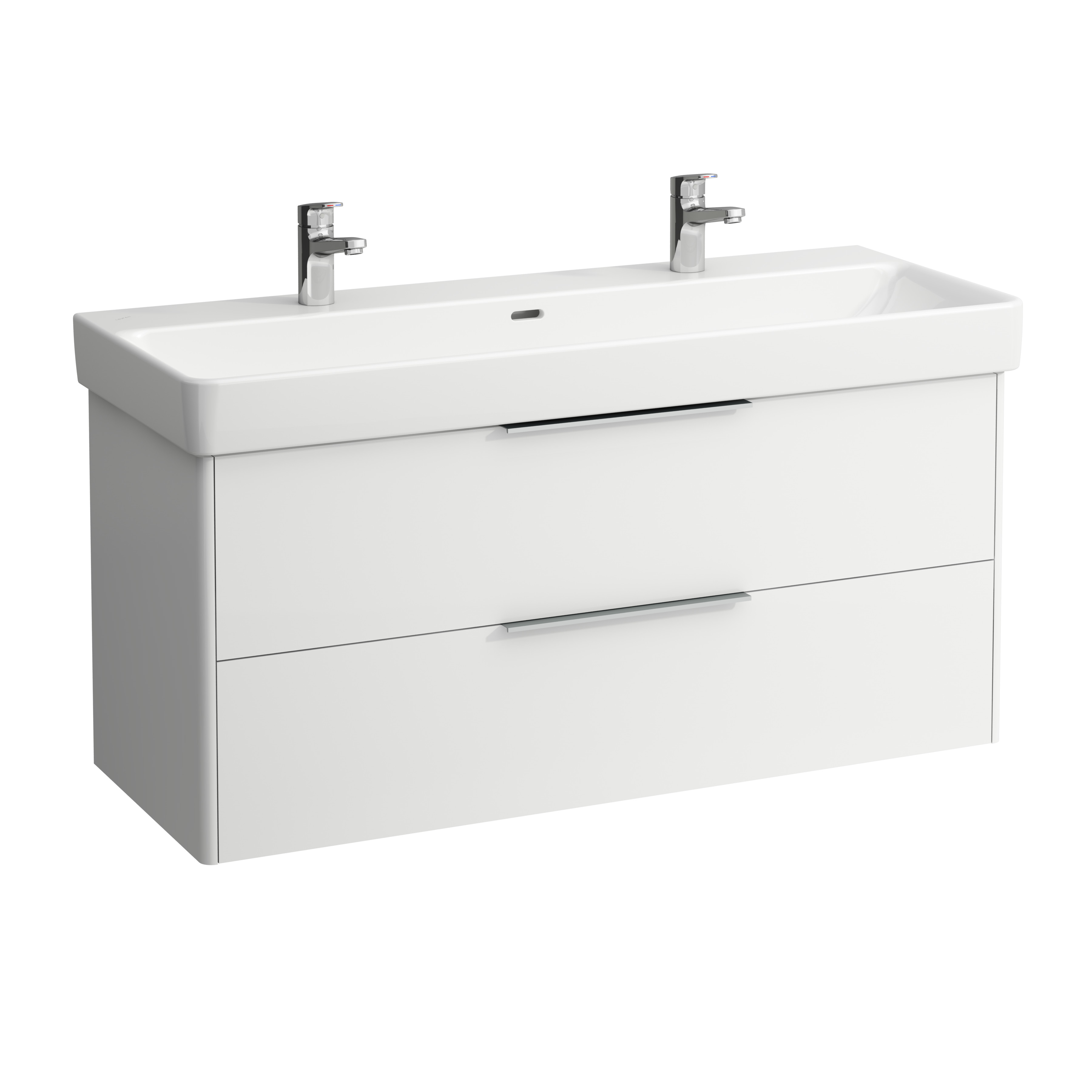 Meuble sous lavabo avec tiroir base 120 blanc m