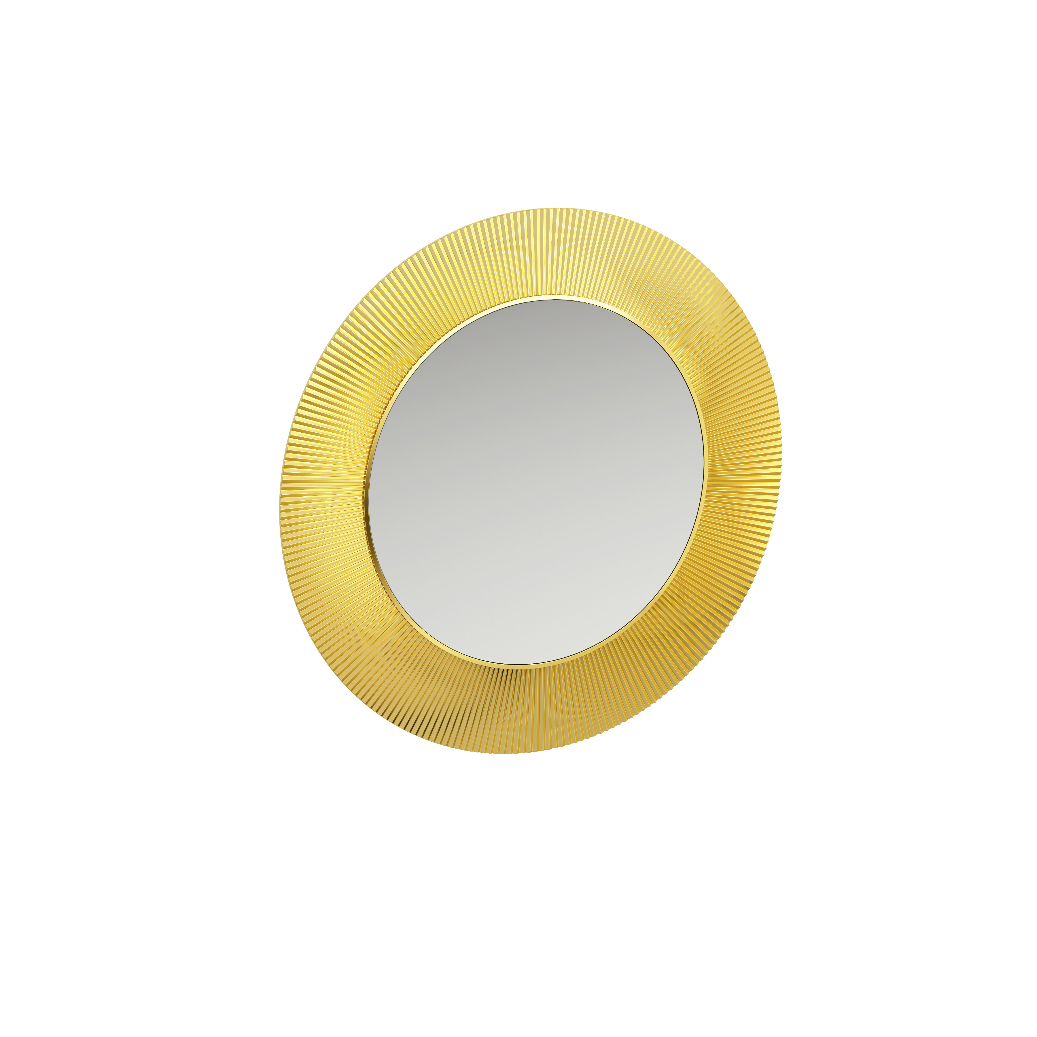 Kartell laufen miroir 'all saints' plastique 780x40x780mm or