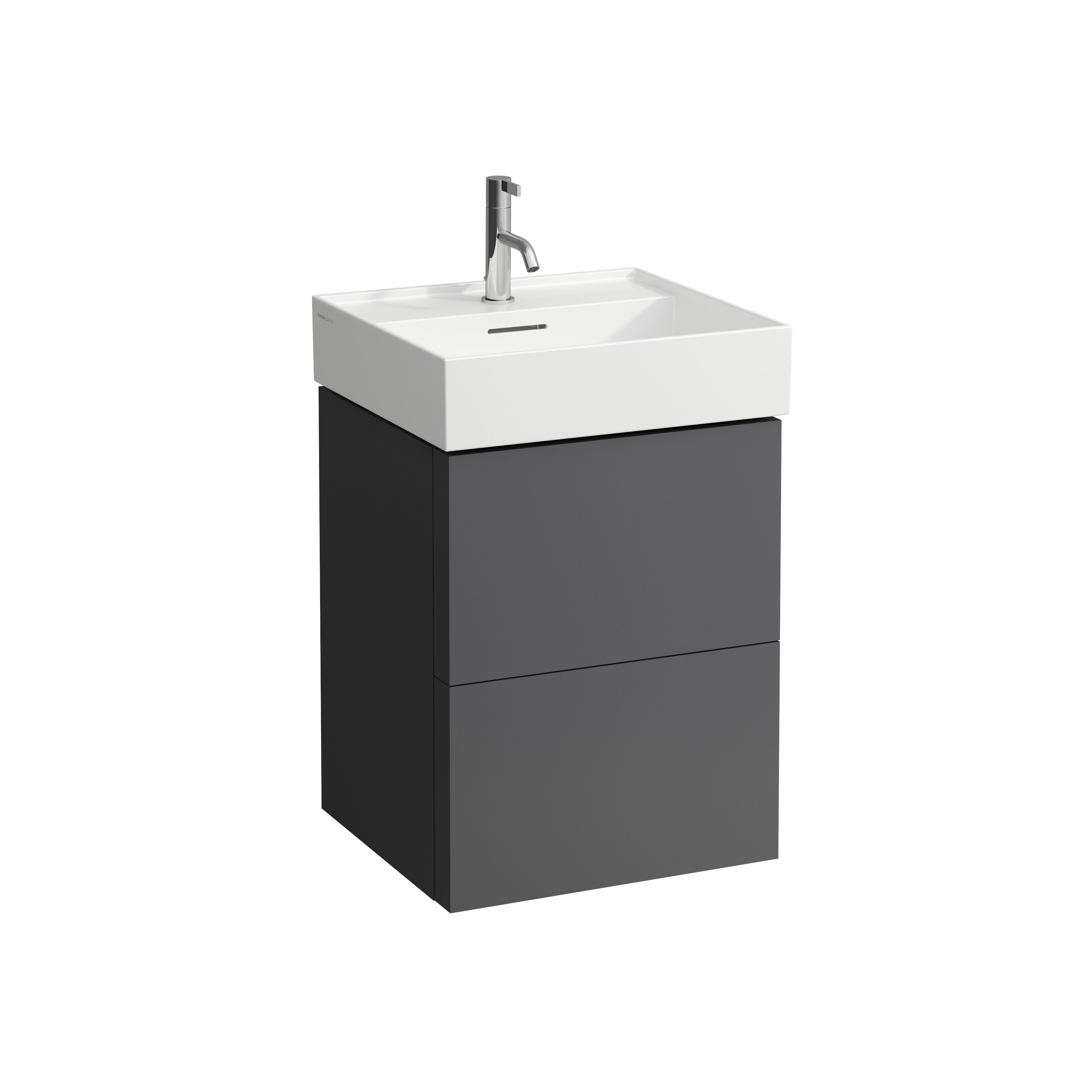 Meuble sous lavabo avec tiroir kartell 50 gris ar