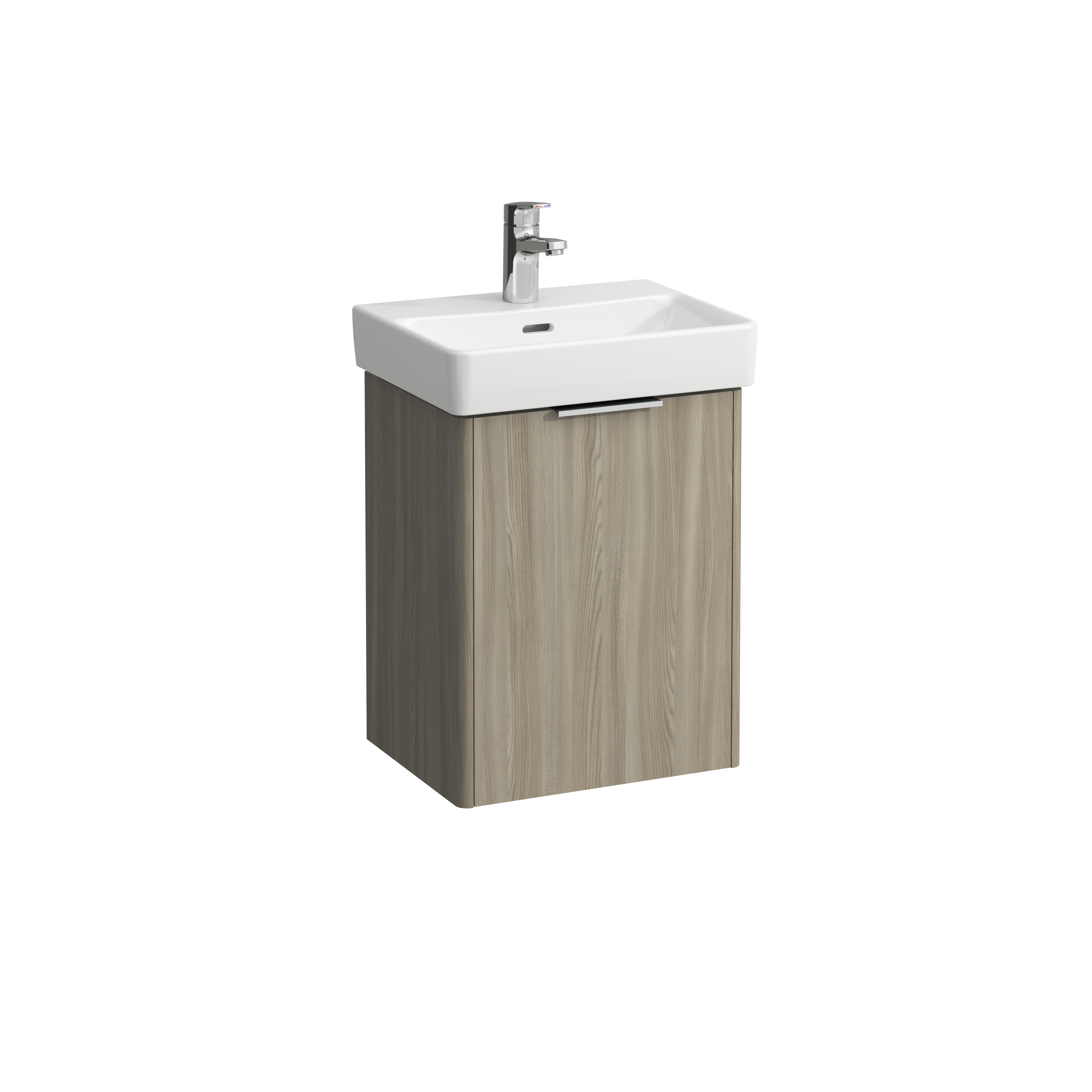 Meuble sous lavabo avec porte base 45 orme cl