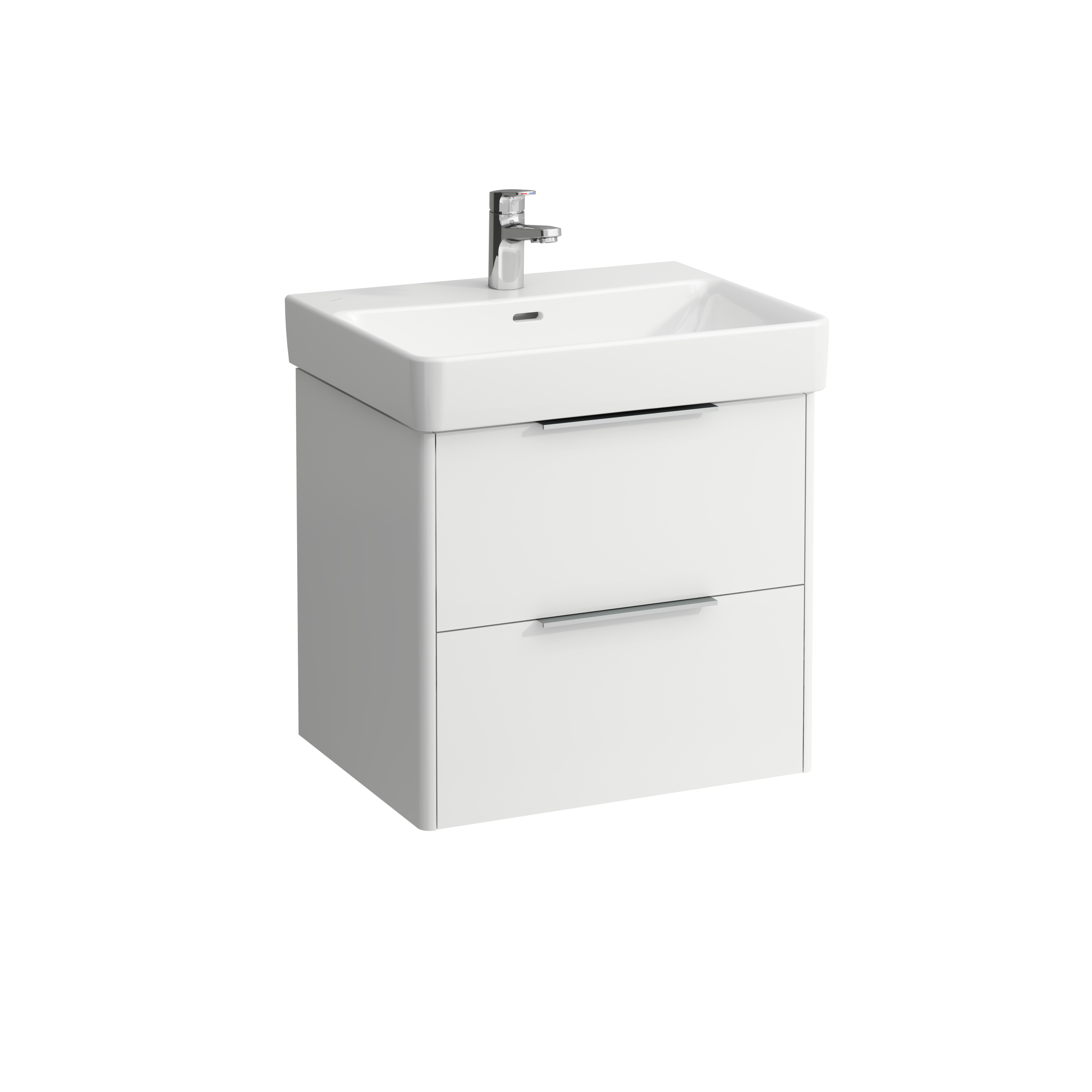 Meuble sous lavabo avec tiroir base 60 blanc m