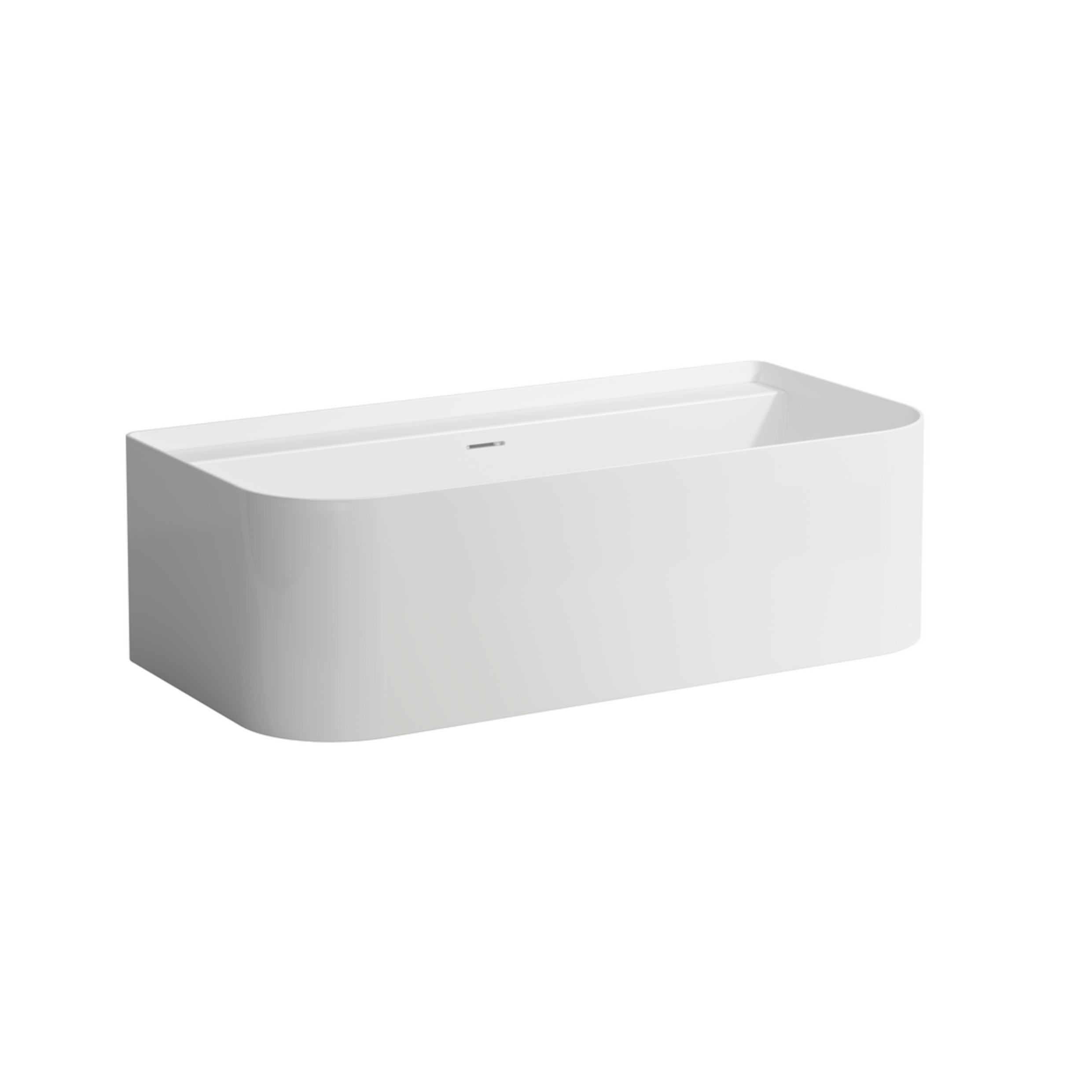 Sonar baignoire semi-îlot en sentec percé 5 tr pr la robi 1600x815mm blanc