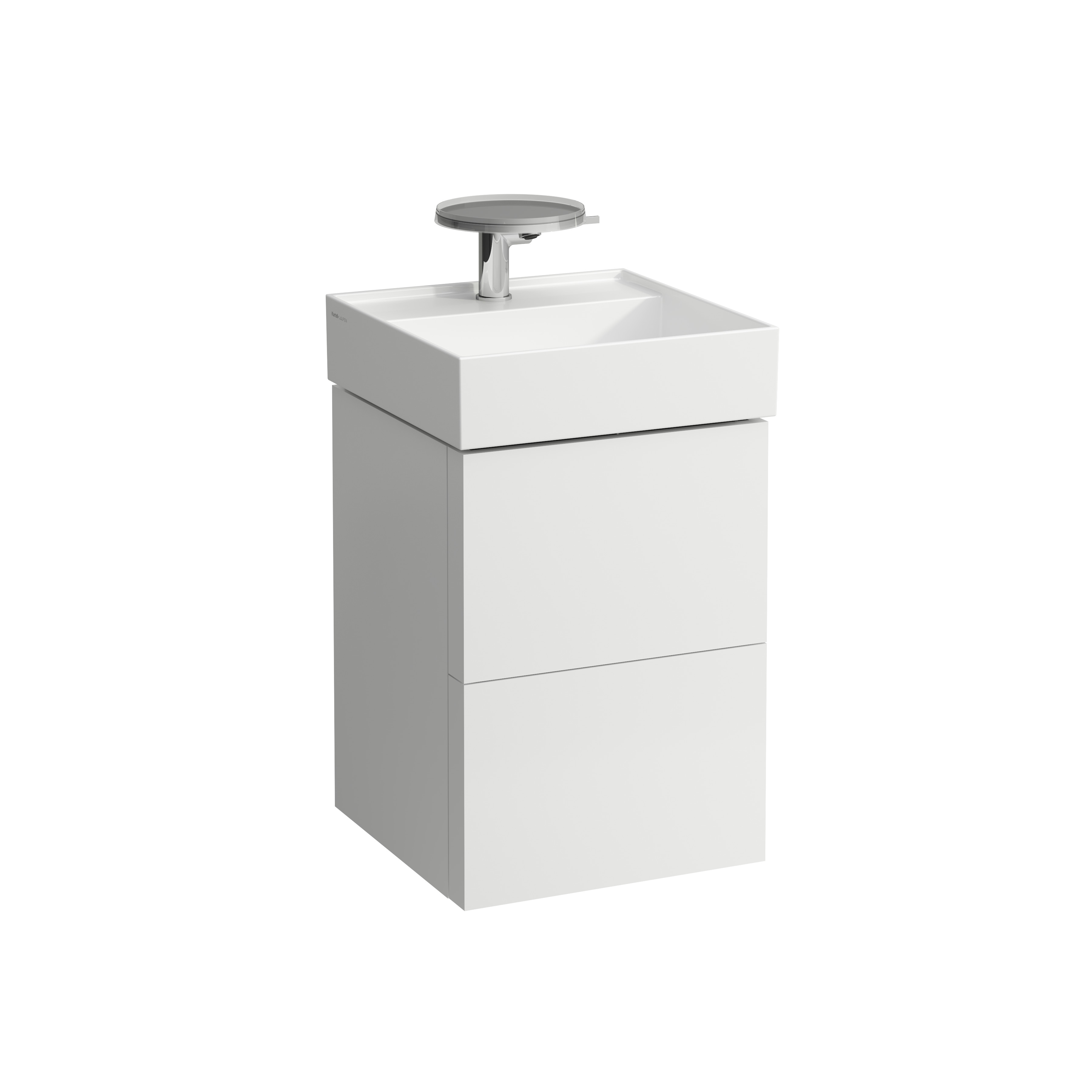 Meuble sous lavabo avec tiroir kartell 46 blanc m