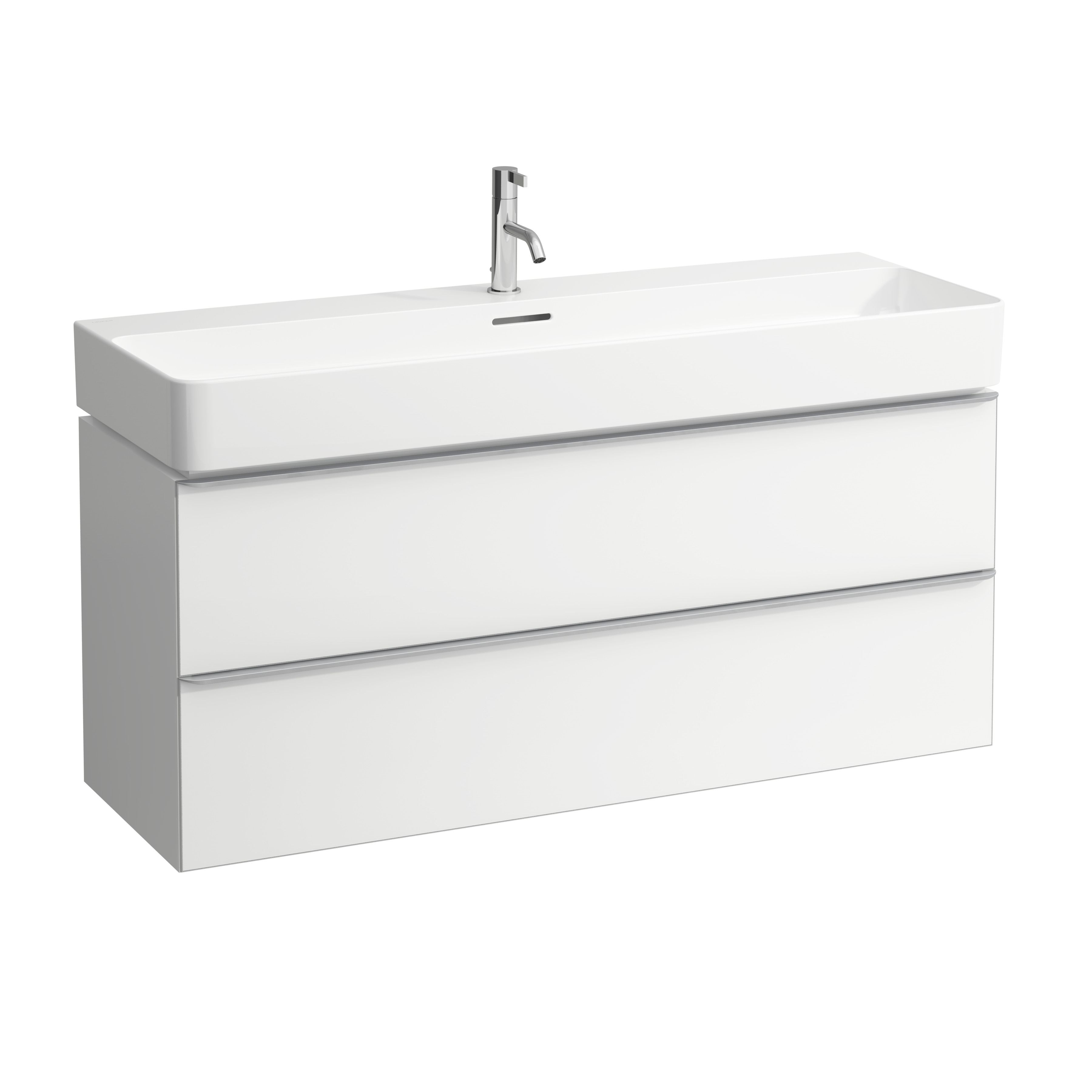 Meuble sous lavabo avec tiroir space 120 noix cl