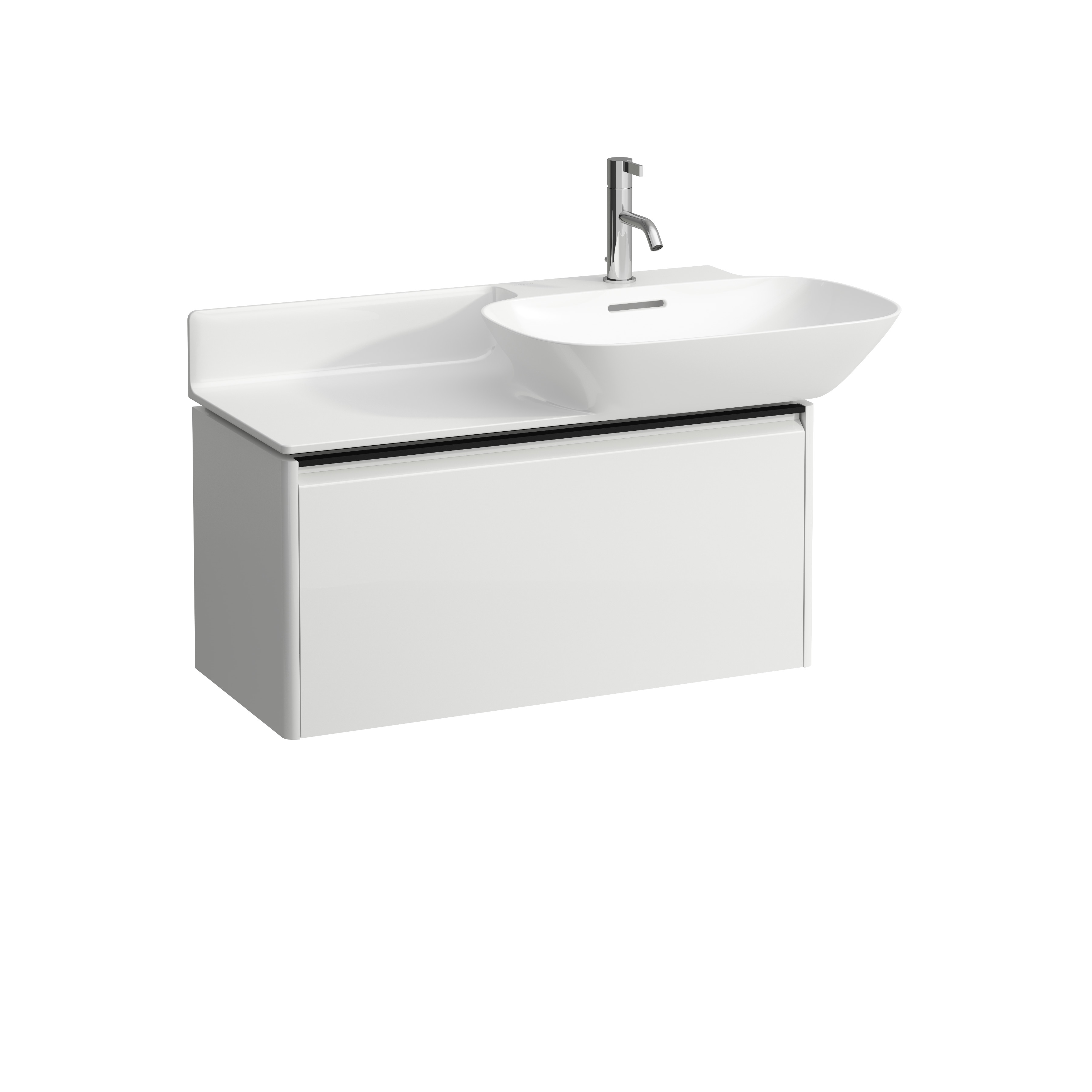 Vanity unit w/draw base 90 muco