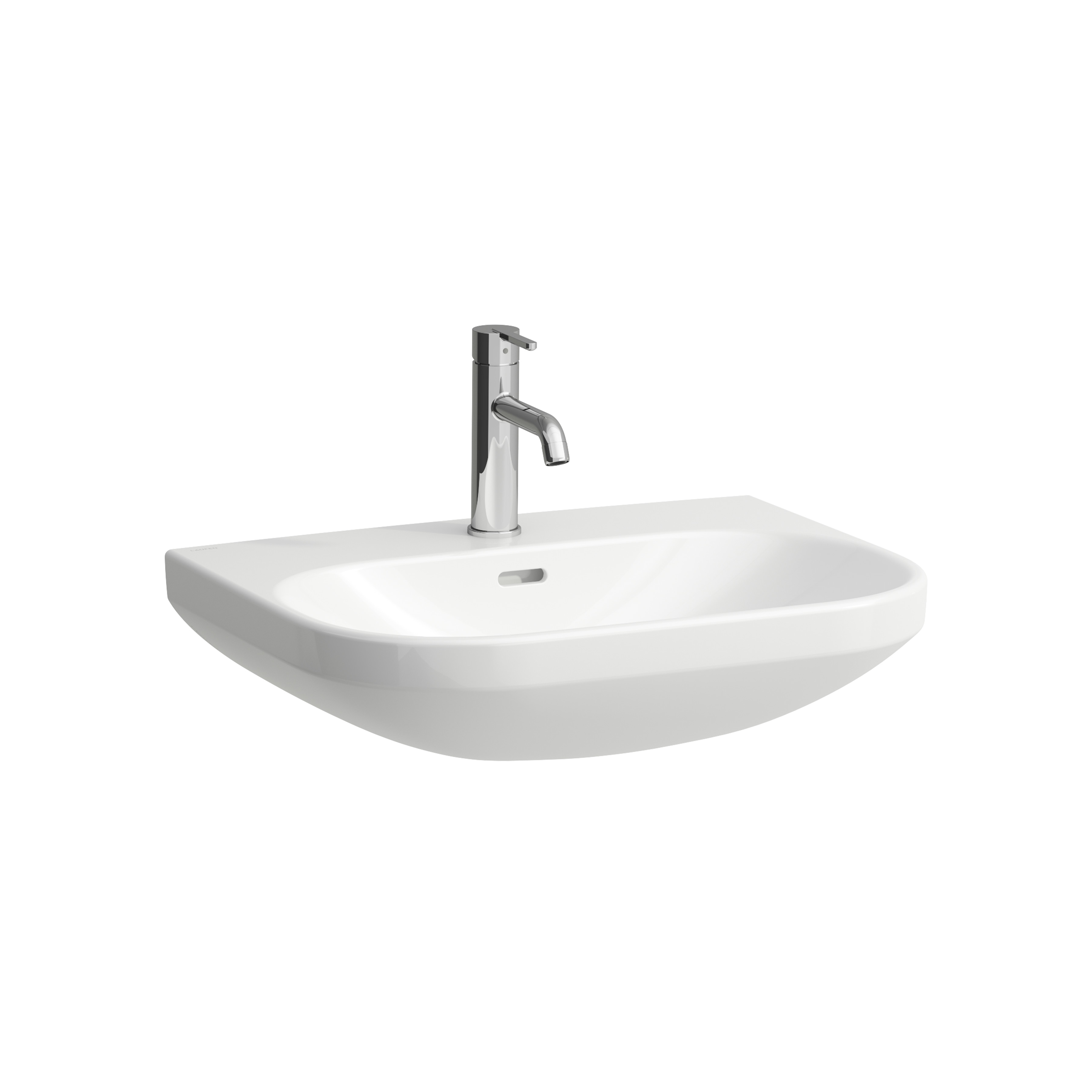 Lua lavabo avec 1 trou pour la robinetterie 600x460x180mm blanc Lua lavabo avec 1 trou pour la robinetterie 600x460x180mm blanc