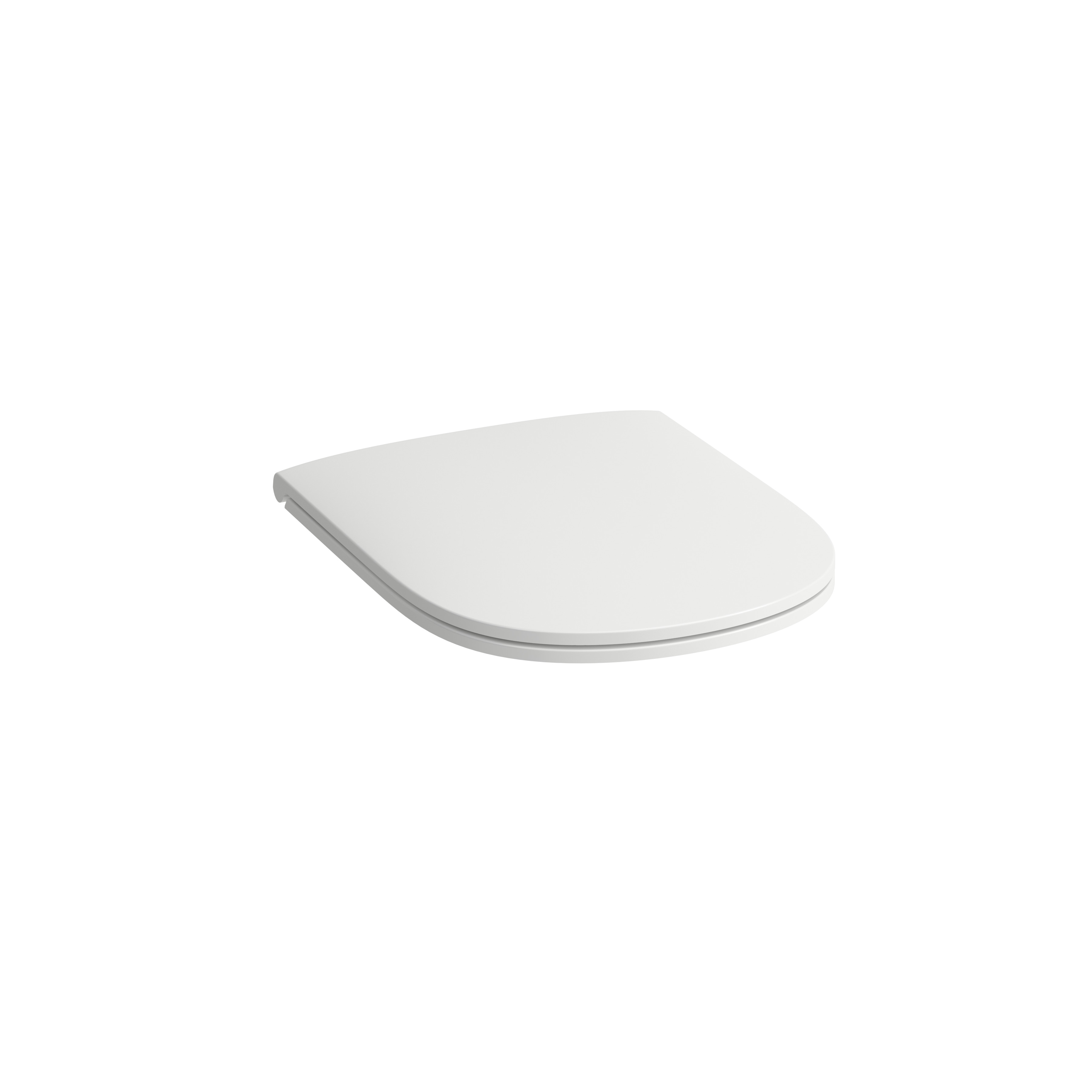 Lua abattant wc déclipsable frein de chute 445x365mm blanc