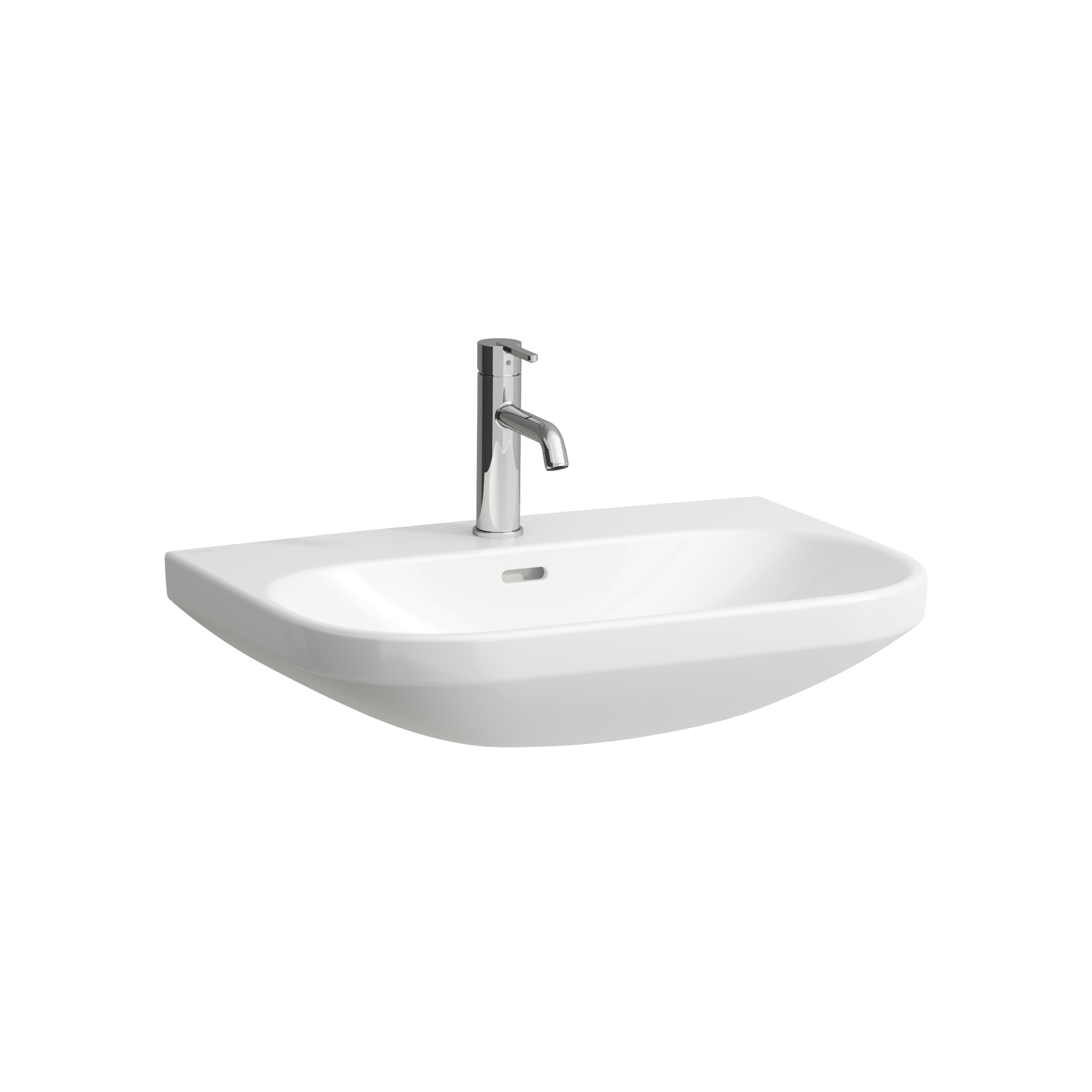 Lua lavabo avec 1 trou pour la robinetterie 650x460x180mm blanc