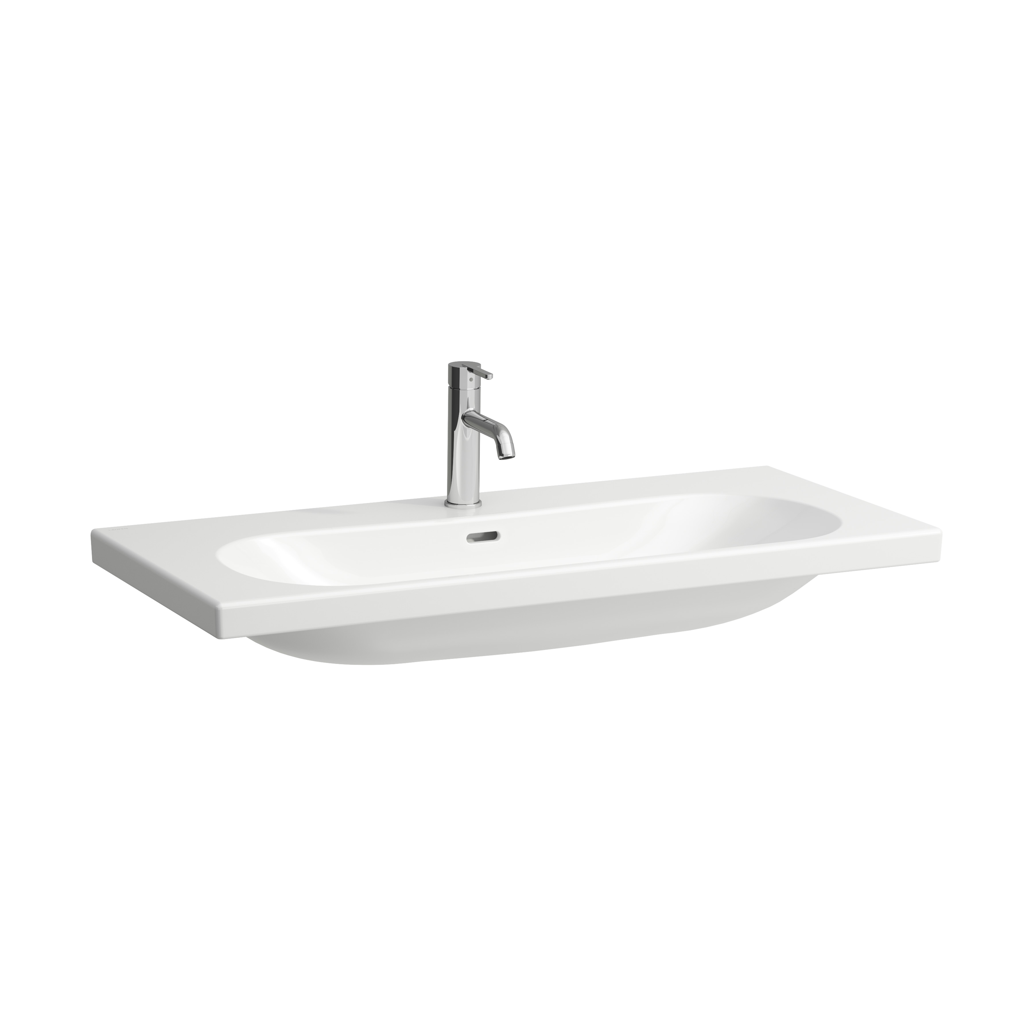 Lua lavabo mural ou à poser sur meuble non percé 1000x460x180mm blanc Lua lavabo mural ou à poser sur meuble non percé 1000x460x180mm blanc