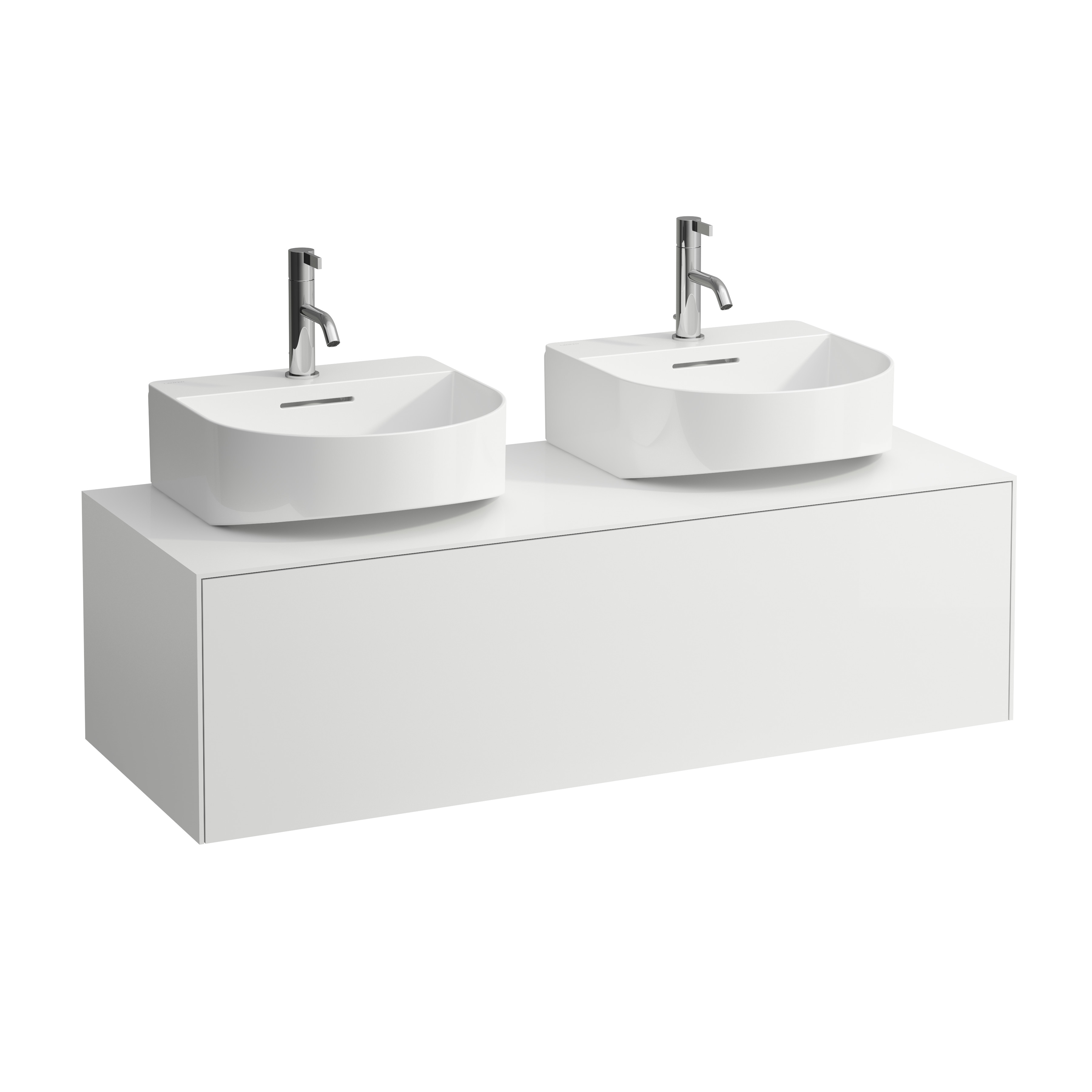 Meuble 1 tiroir sonar 120 blan