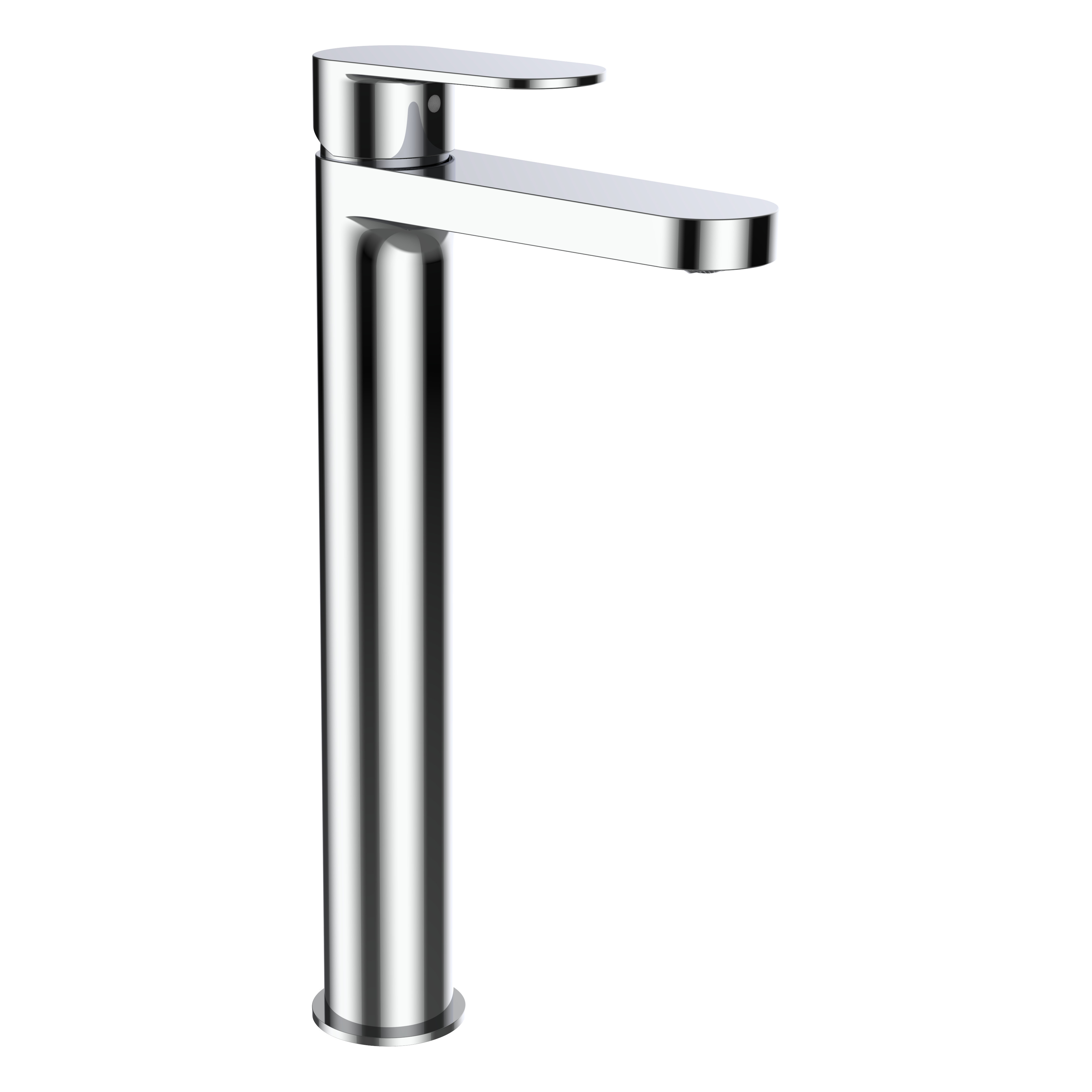 Neja mitigeur de lavabo rehaussé, bec 132 mm, sans vidage chromé