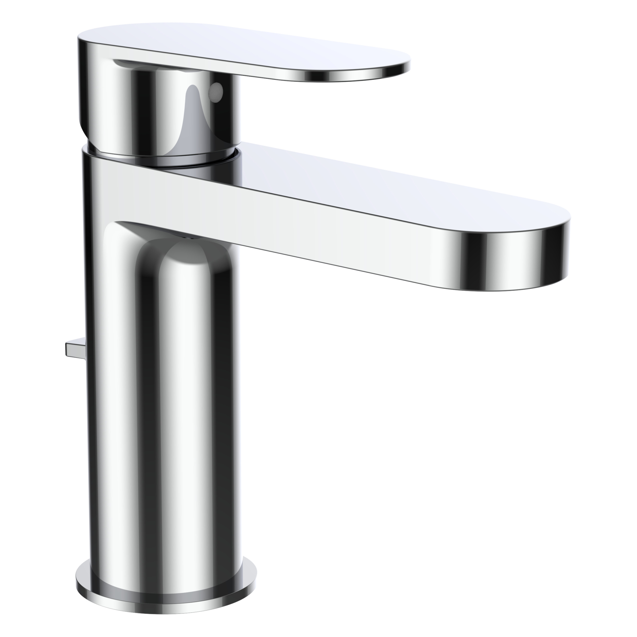 Neja mitigeur de lavabo, bec fixe 120 mm, avec vidage chromé