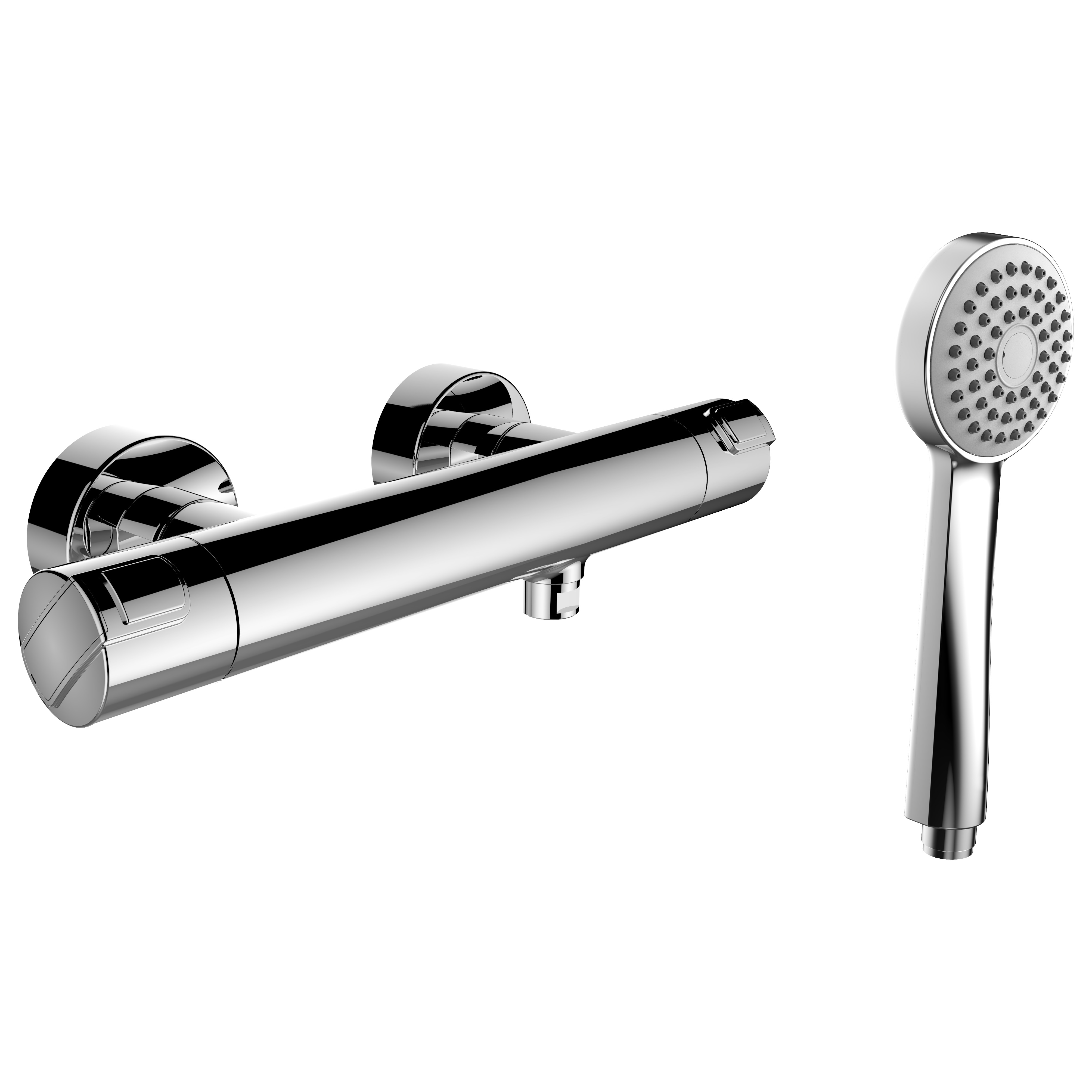 Citypro mitigeur de douche thermostatique mural sans garniture de d