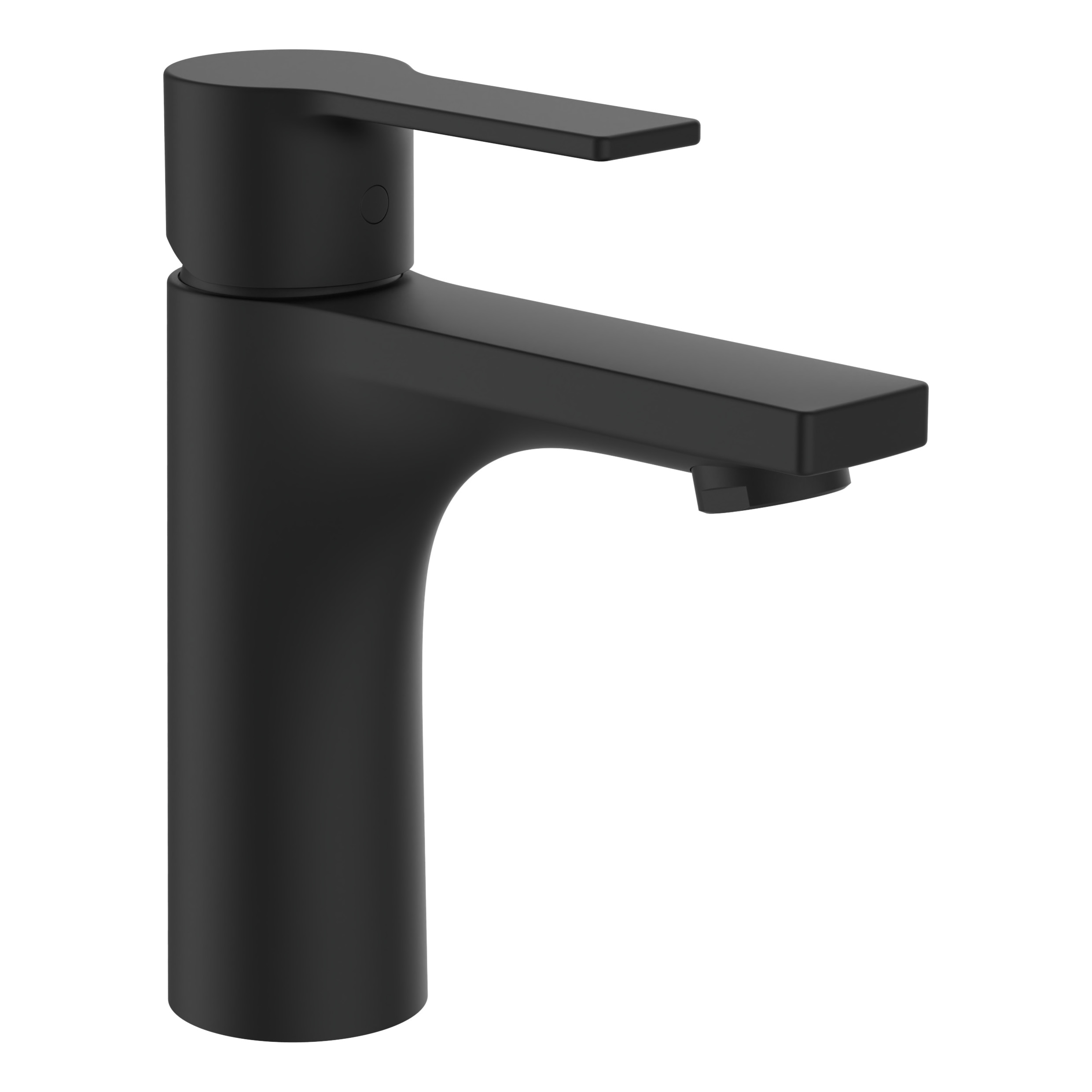 Swisstap mit lav eco+ bec fixe 110 mm ss vidage pvd titane noir mat