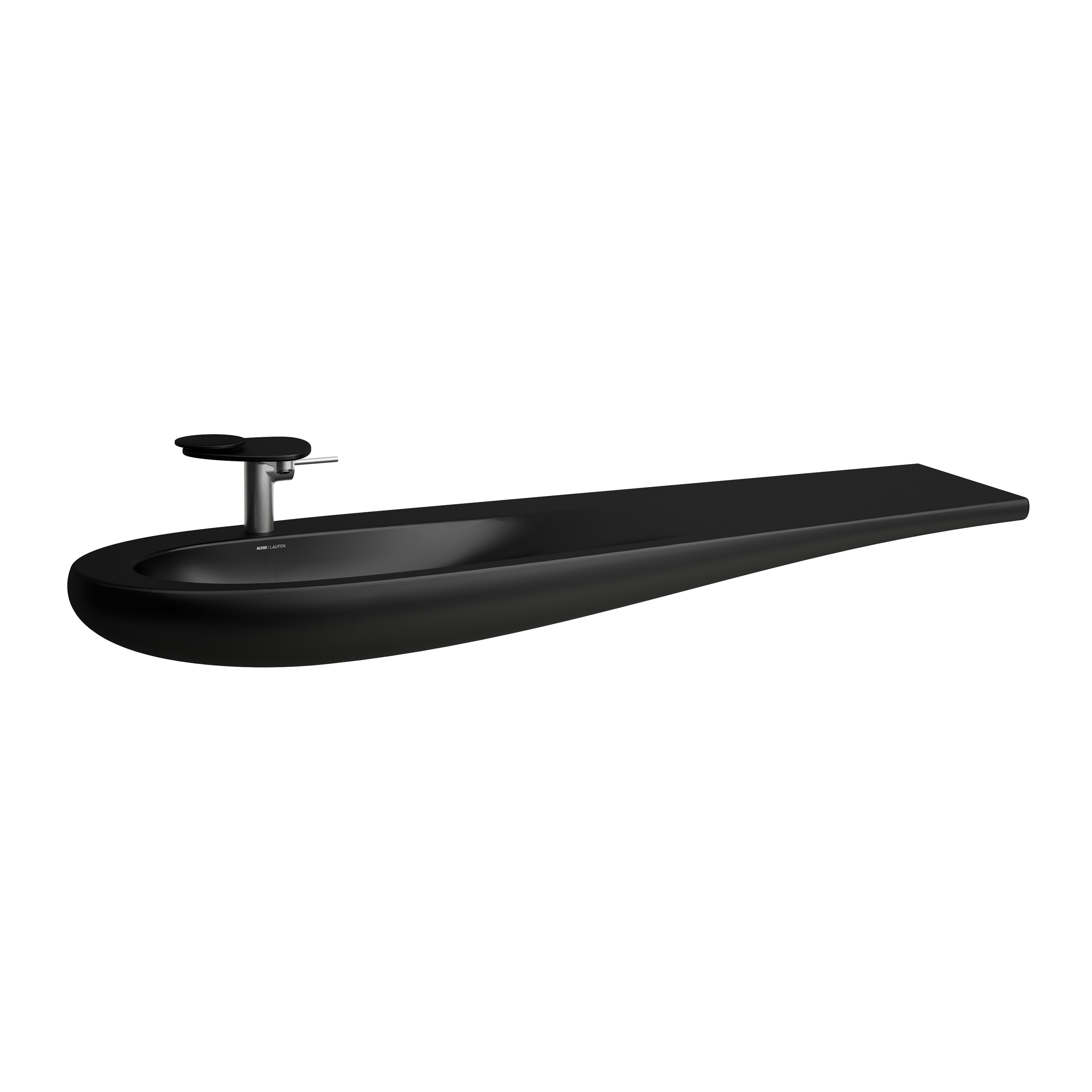 Lavabo meub. asym d alessi 160 nrmt