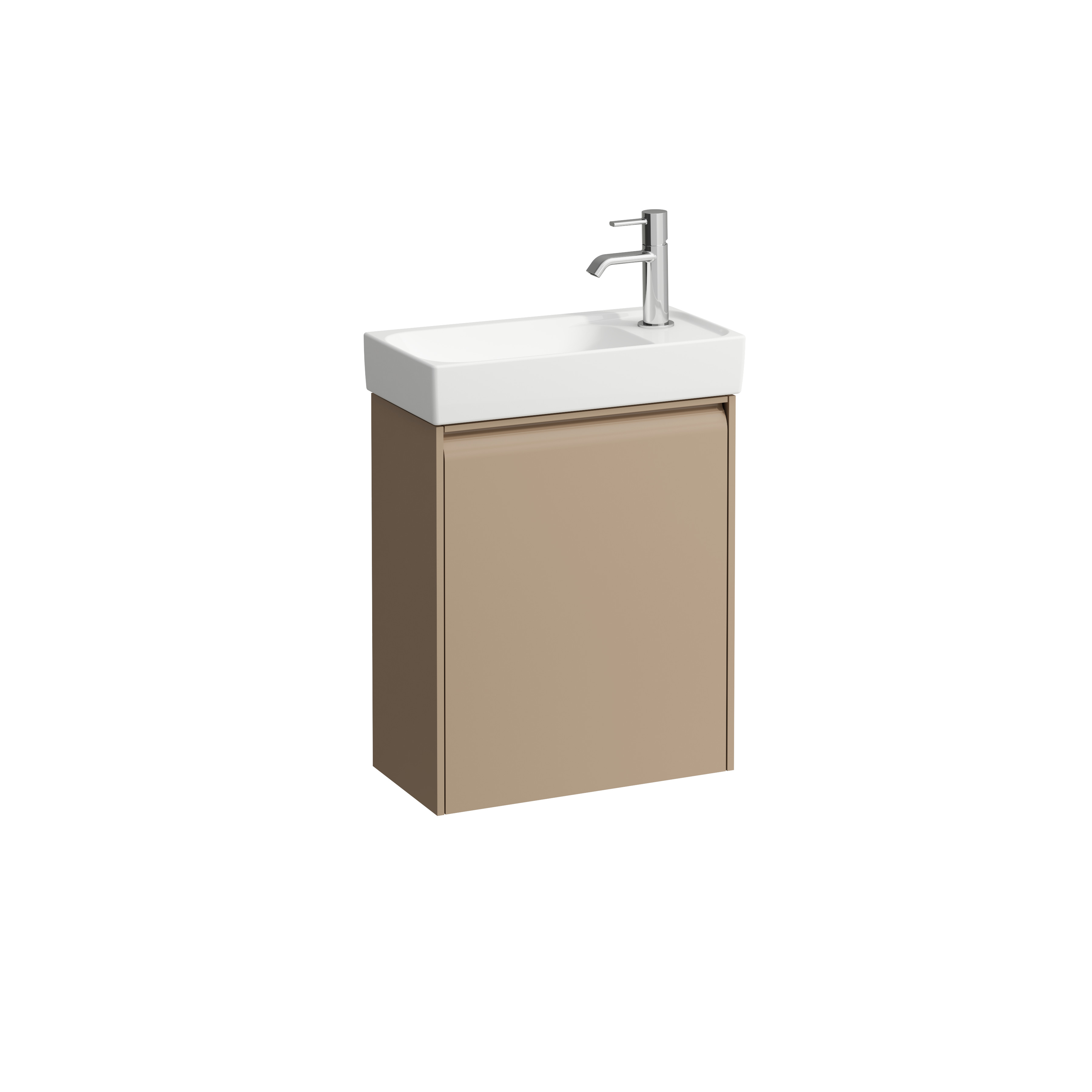 Meda meuble 460 1p charnières à d pour lave-mains 815113 cappuccino 435x220x515