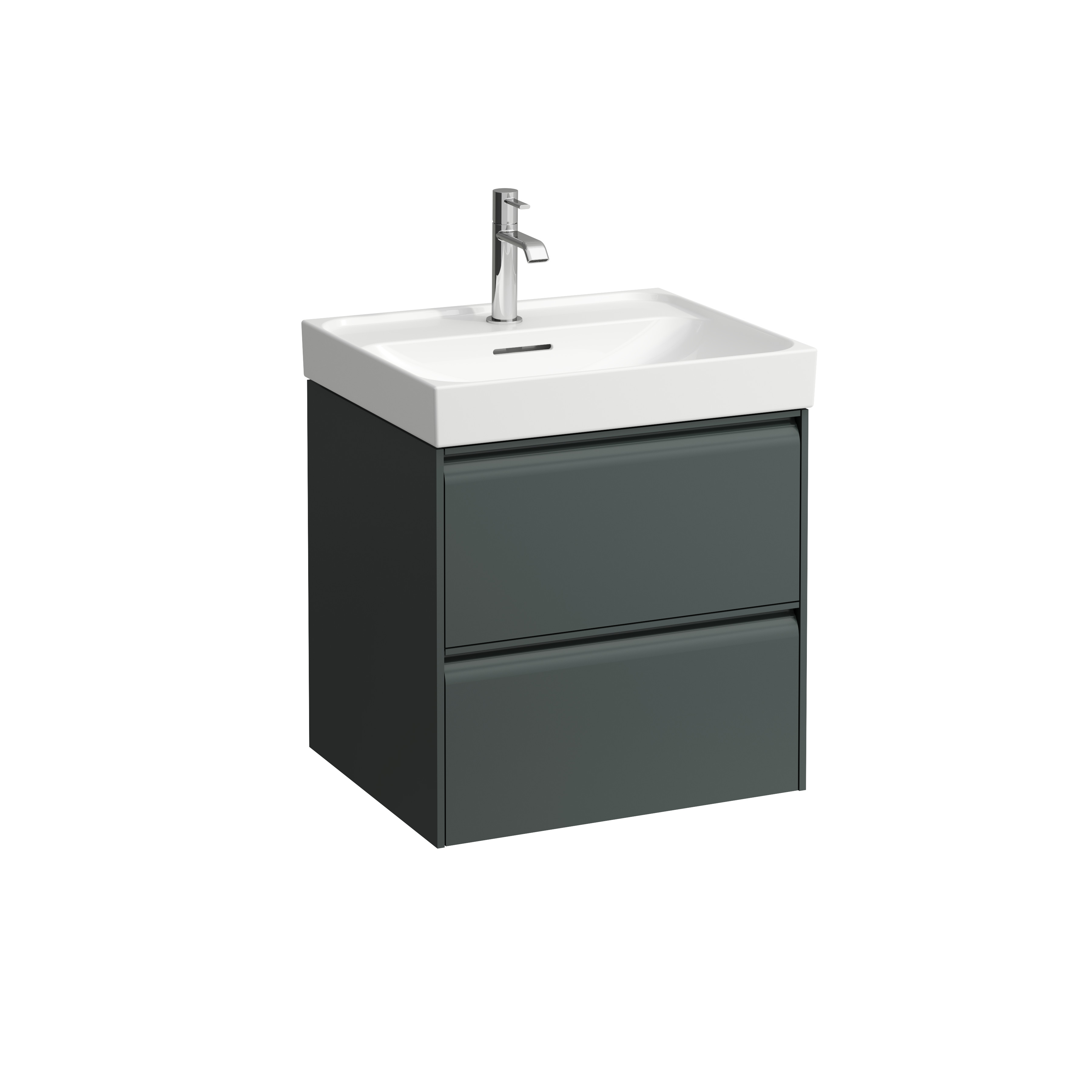 Meda meuble sous lavabo 550 2t pour lavabo 810112 gris traffic 535x450x515 m